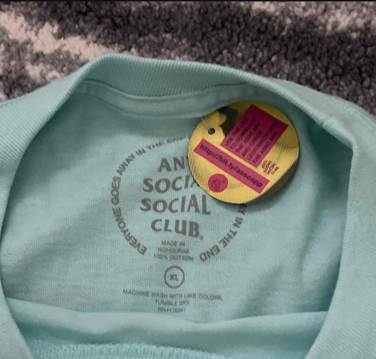 Anti Social Social Club Anti Social Social Double Dragon Teal VIP Size US XL / EU 56 / 4 - 4 Thumbnail