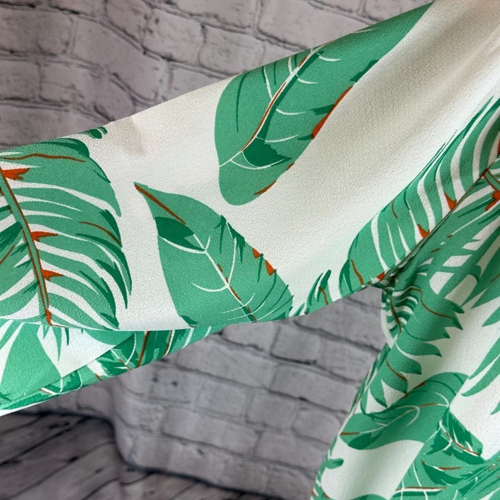 Other Abollria Womens Leaf Print Open Front Kimono- size XL Size XL / US 12-14 / IT 48-50 - 8 Thumbnail