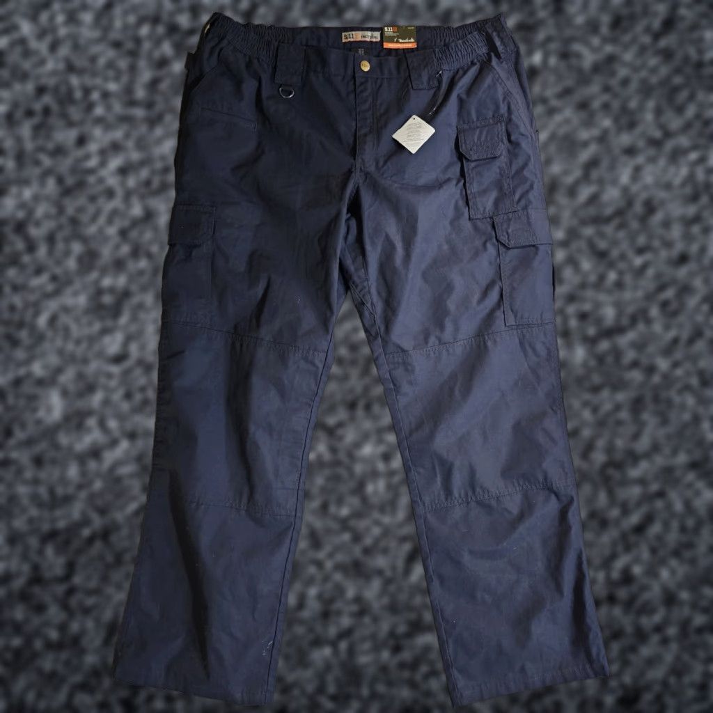 Vintage 5.11 Tactical Pants Womens Sz 20 L Blue Taclite Pro Ripstop Cargo Regular Size 42" / US 20 - 1 Thumbnail