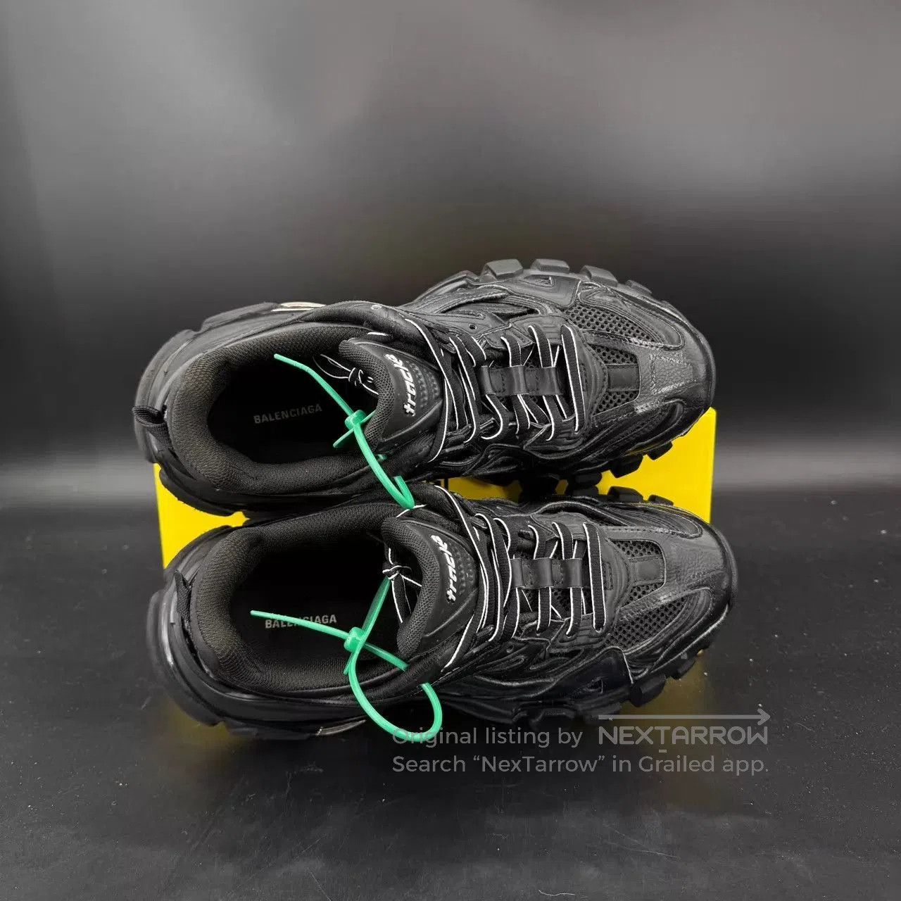 Balenciaga Black Chunky Sneakers - Size 6. Size US 6 / EU 39 - 5 Thumbnail