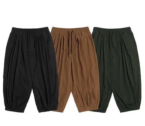 Japanese Brand 20SS Indigo Union Japan Brown Relaxed Fit Worker Pants Size US 31 - 4 Thumbnail