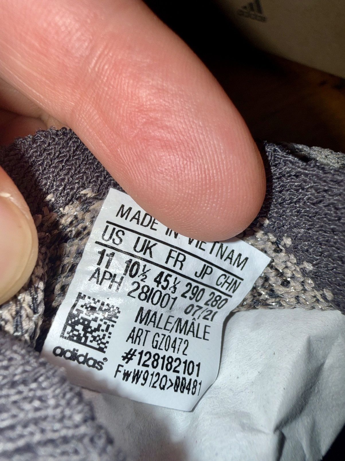 Adidas × Kanye West Adidas Yeezy Boost 380 Stone Salt - Size 11 / GZ0472 Size US 11 / EU 44 - 9 Thumbnail