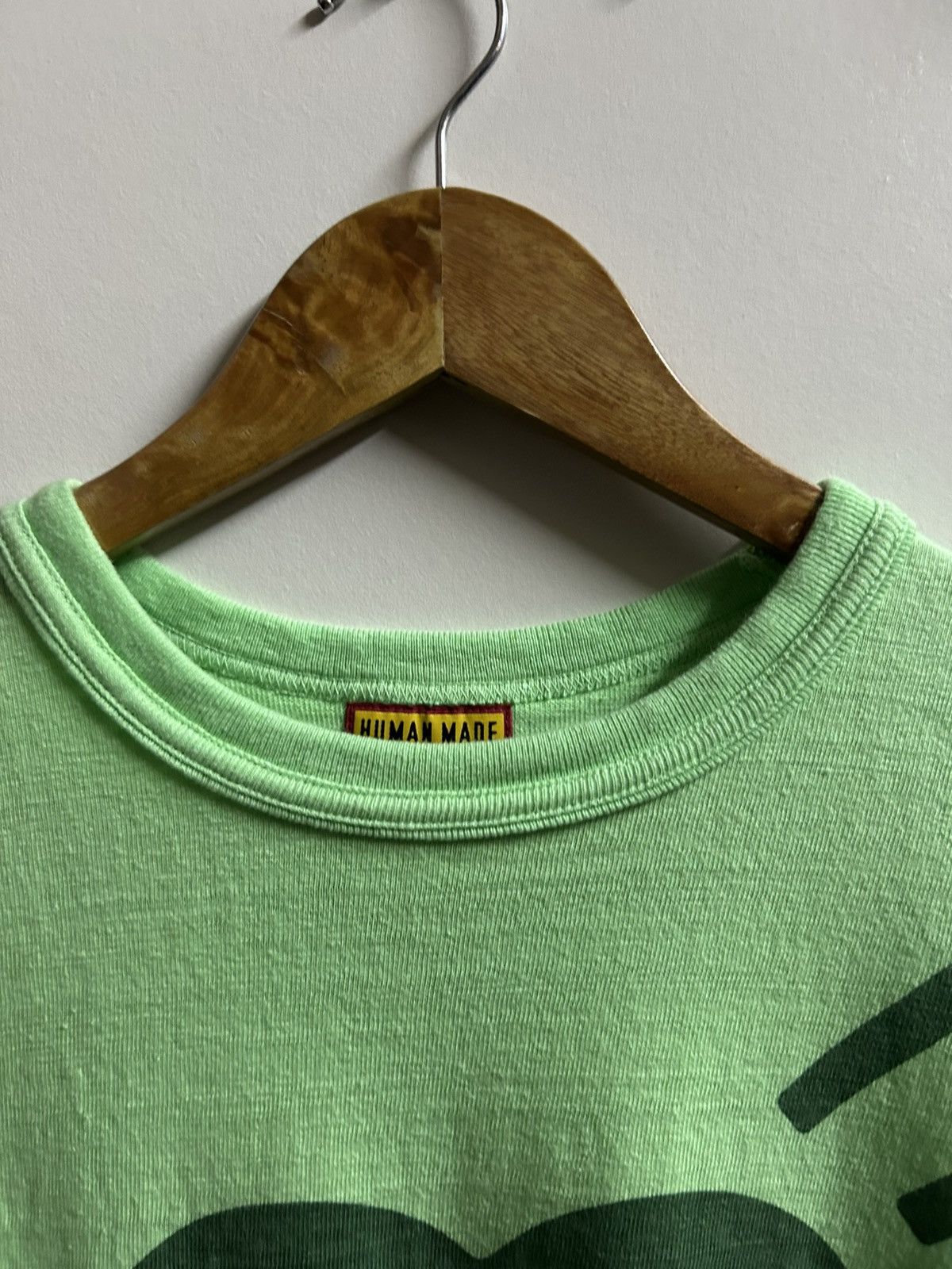 Human Made Archival Heart Logo Mint Green Slub Tee Size US XL / EU 56 / 4 - 14 Thumbnail