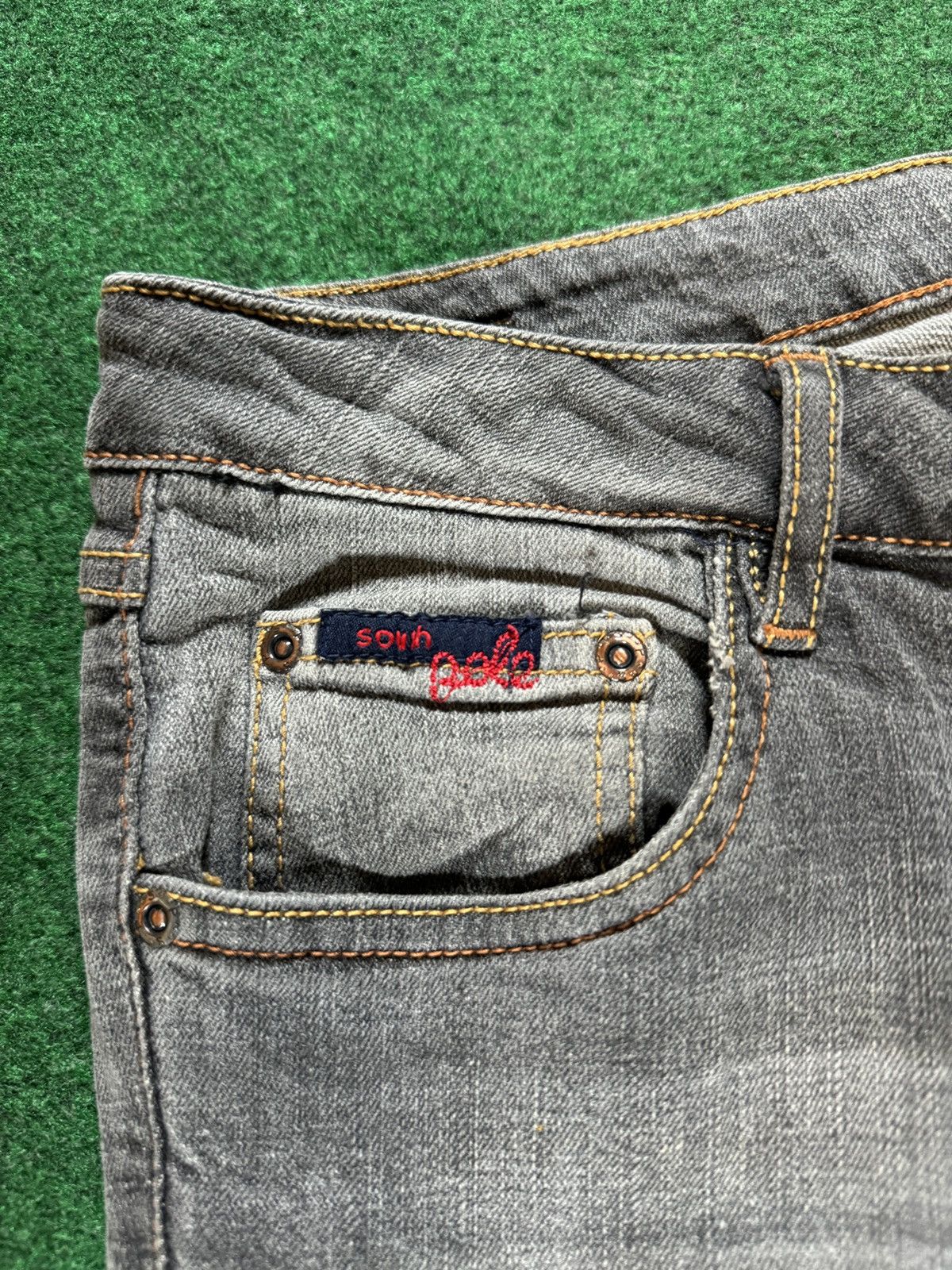 Southpole × Vintage Vintage Y2K Southpole Low Rise Regular Hip Hop Grunge Jeans Size 34" / US 12 / IT 48 - 4 Thumbnail