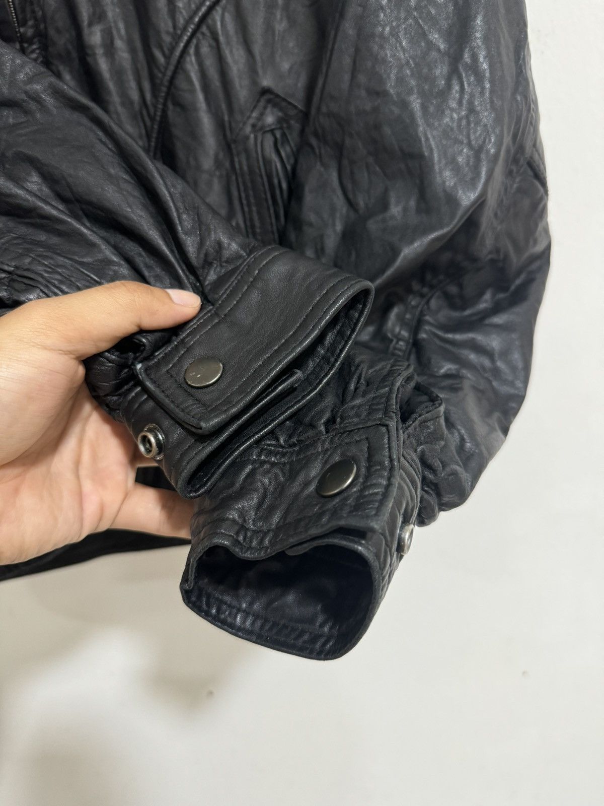 Japanese Brand × Vintage Vintage Japan Harajuku Mother Leather Jacket Size US M / EU 48-50 / 2 - 4 Thumbnail