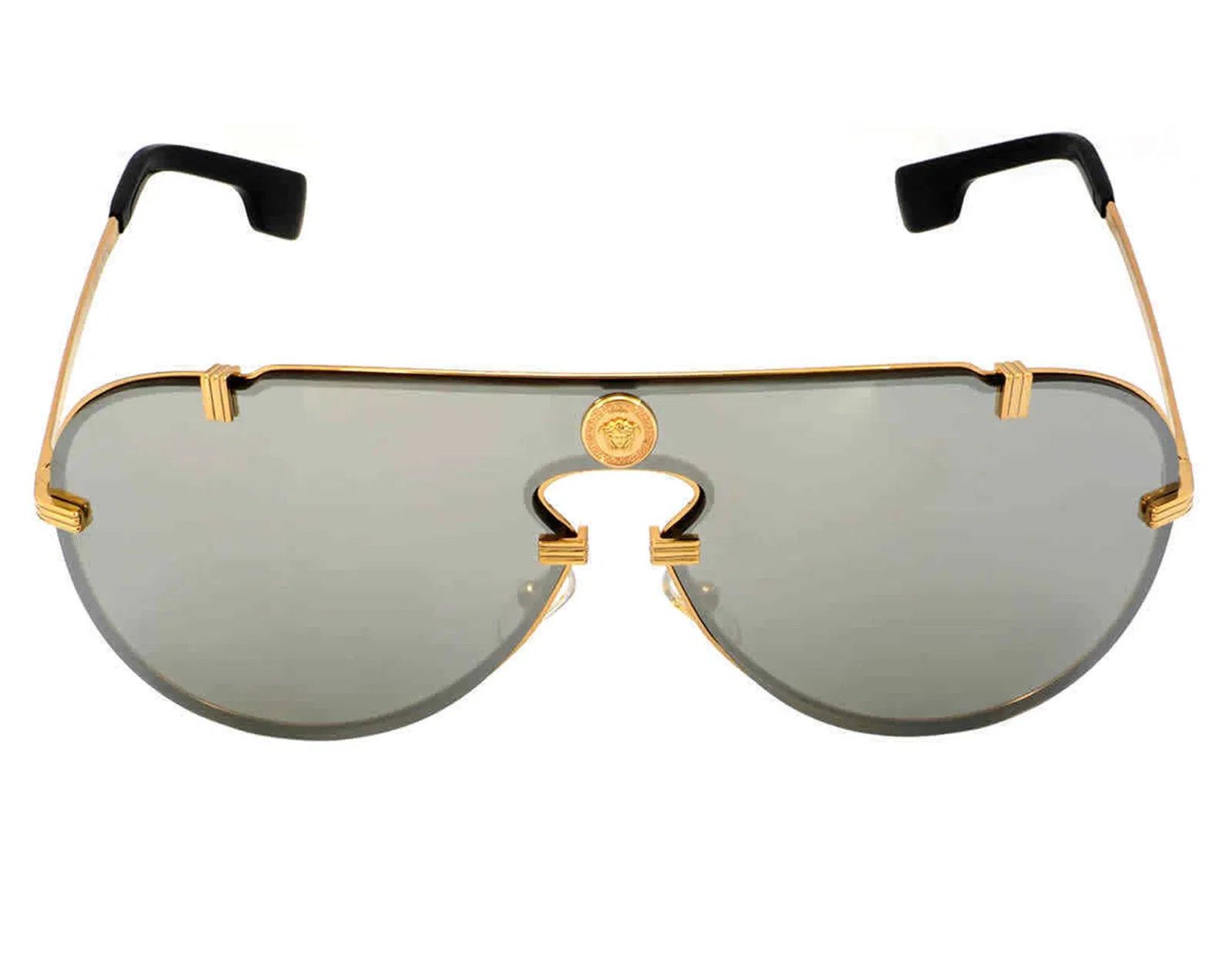 Versace NEW VERSACE VE2243-10026G Silver Gold Size ONE SIZE - 3 Thumbnail