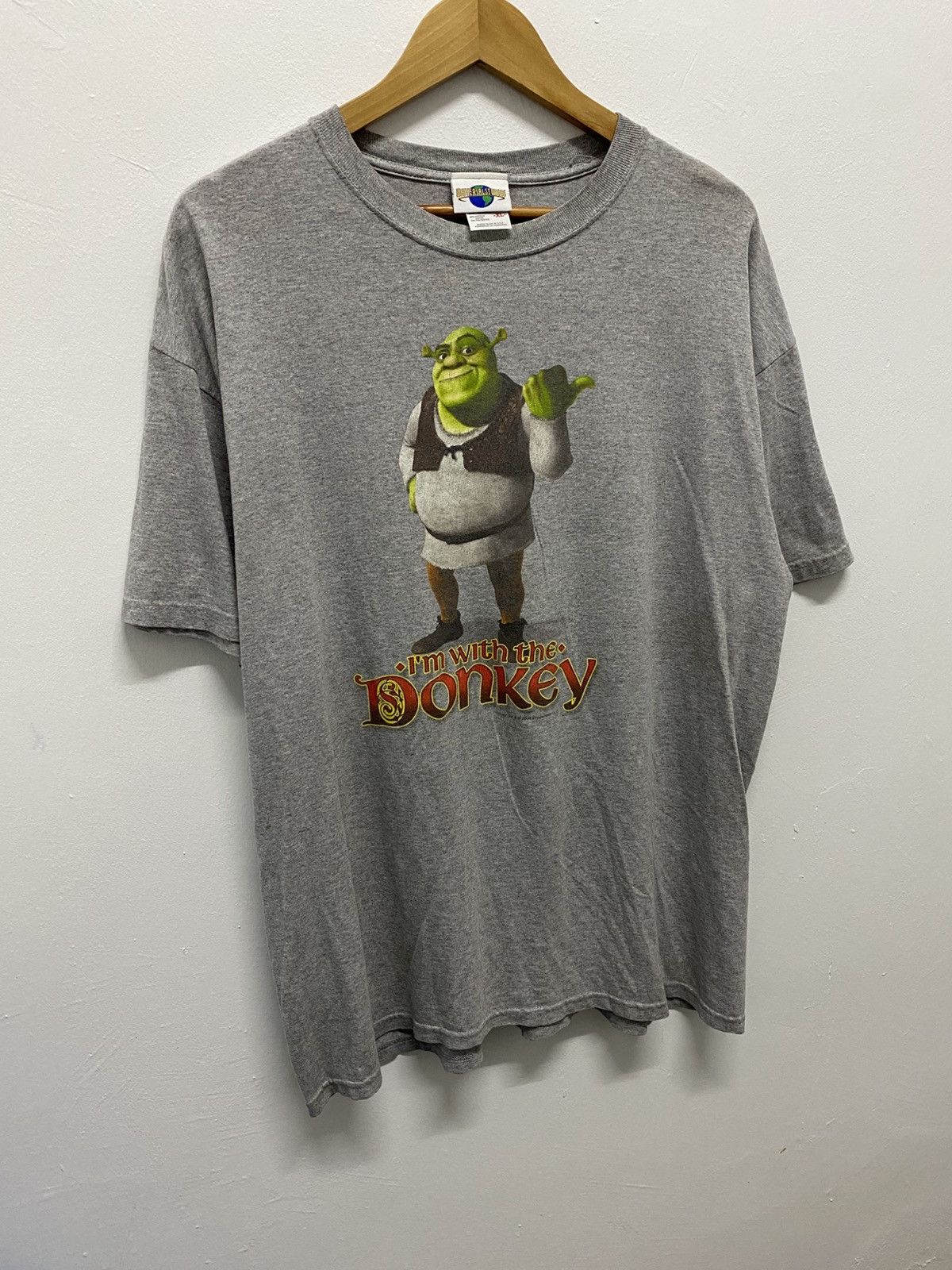 Universal Studios × Vintage Vintage SHREK 2008’s Dream Works Movie Tshirt Size US XL / EU 56 / 4 - 1 Thumbnail