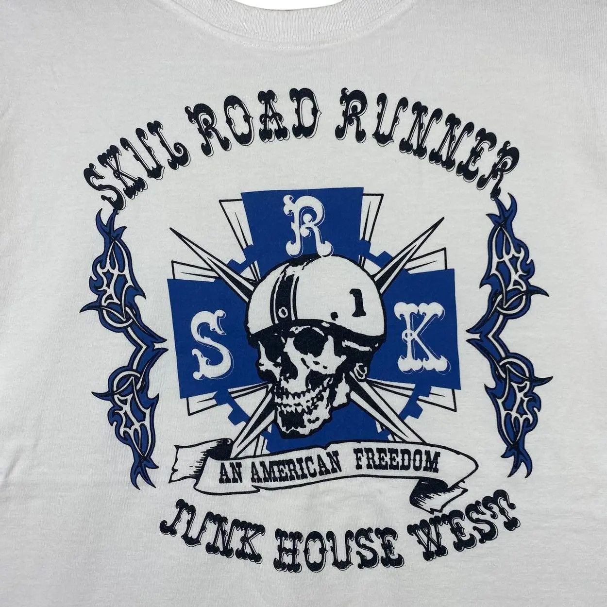 Other SKULL ROAD RUNNER Tattoo Bones Tee Shirt Top Size US L / EU 52-54 / 3 - 3 Thumbnail