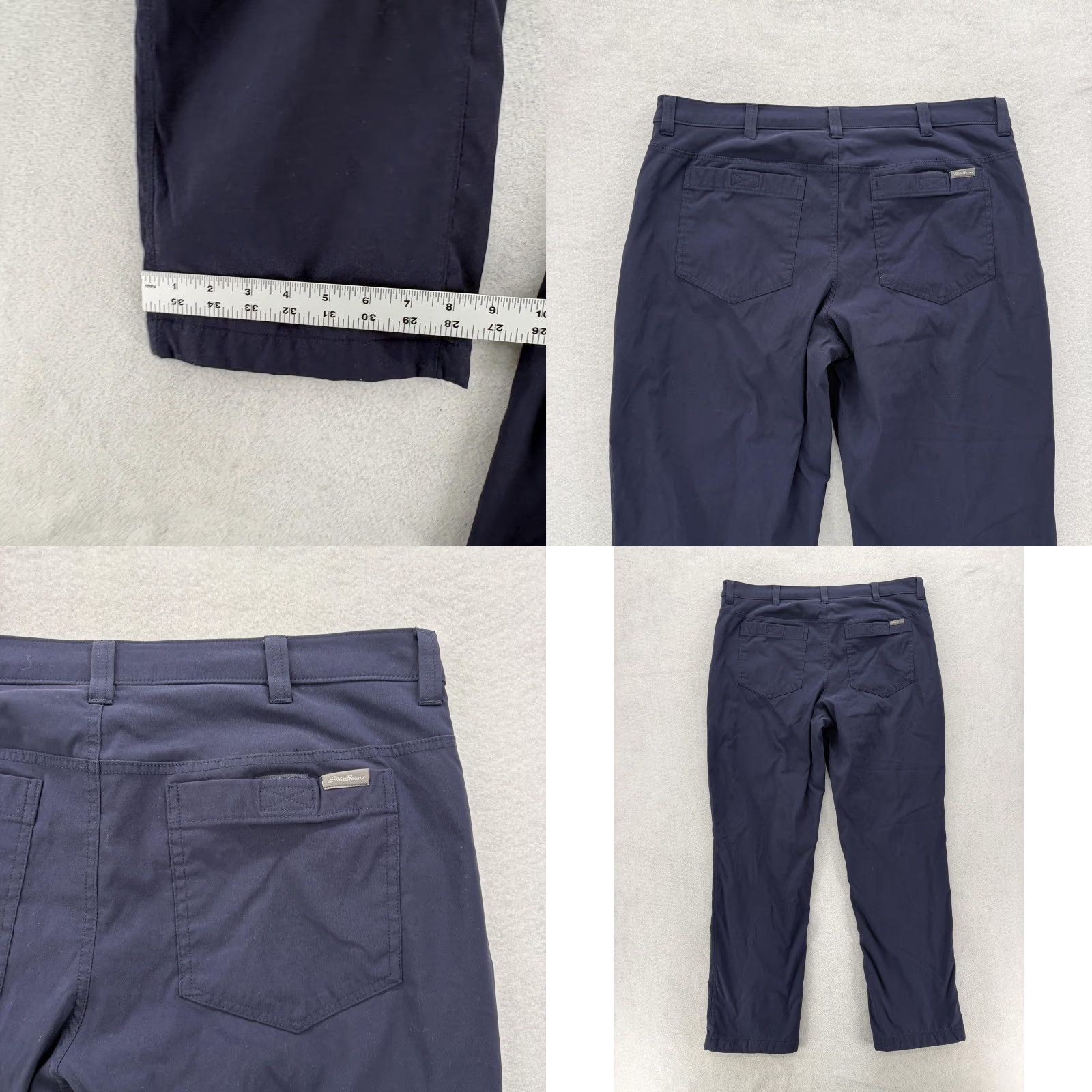 Eddie Bauer Eddie Bauer Fleece Lined Tech Pants Mens 38x32 Blue Softshell Hiking Winter Camp Pants Mens Regular Khakis Nylon Spandex Polyester Size US 38 / EU 54 - 8 Thumbnail