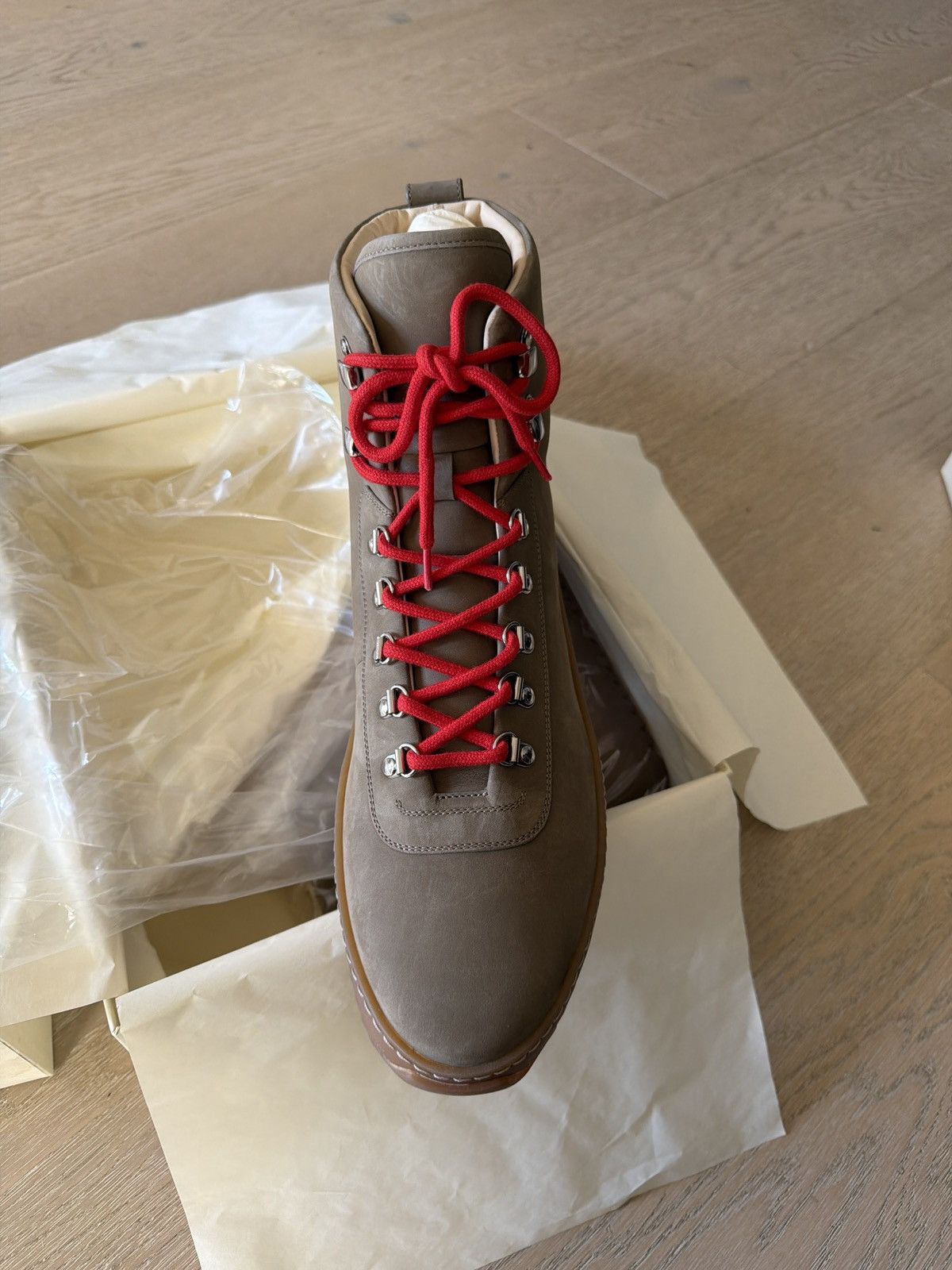 Fear of God $1195 Fear of god HIKING SNEAKER STONE NABUK 46 NIB Size US 13 / EU 46 - 2 Thumbnail