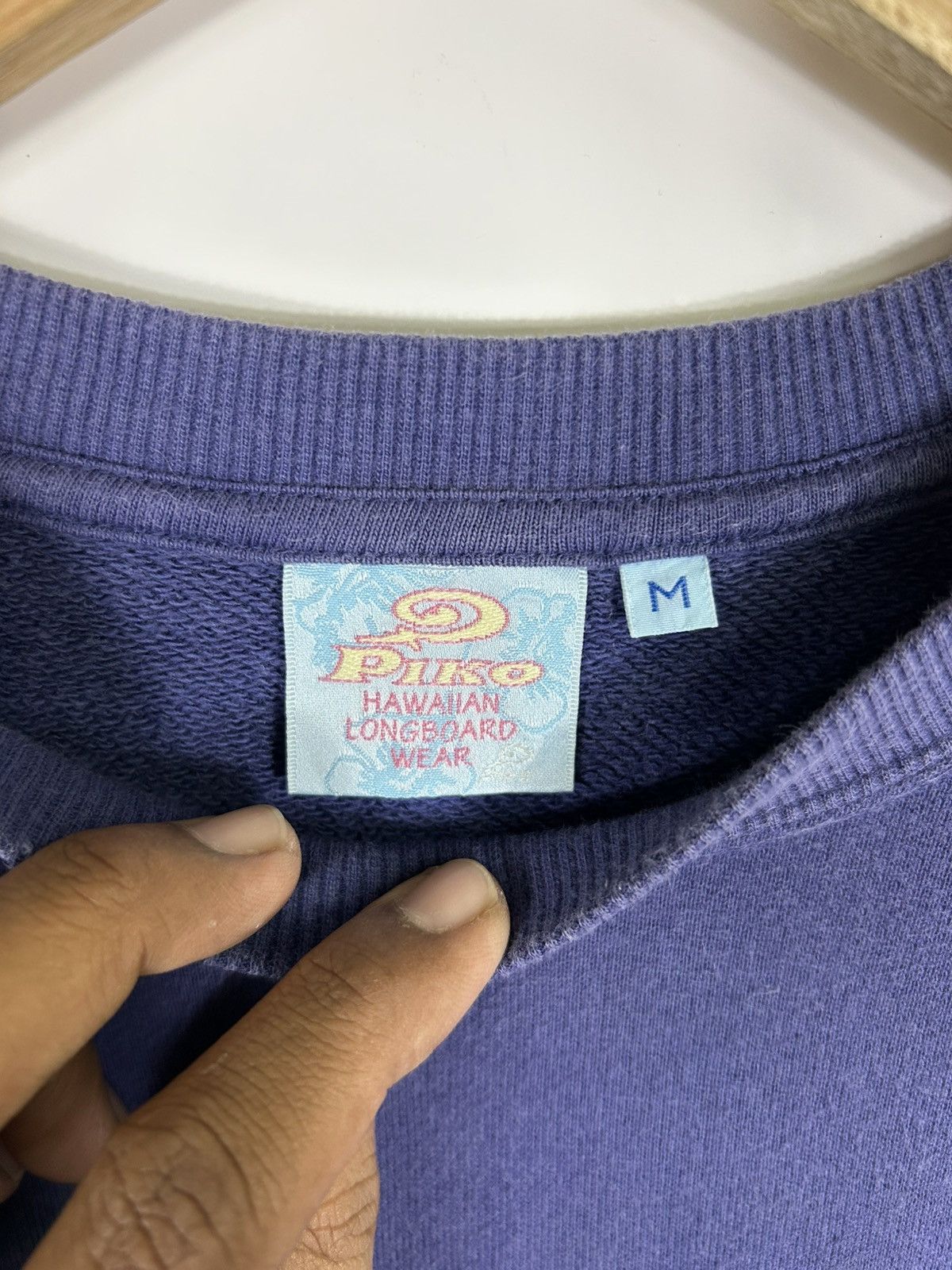 Vintage ⚡️Vintage Piko Hawaiian Longboard Wear Sweatshirt Size M / US 6-8 / IT 42-44 - 8 Thumbnail