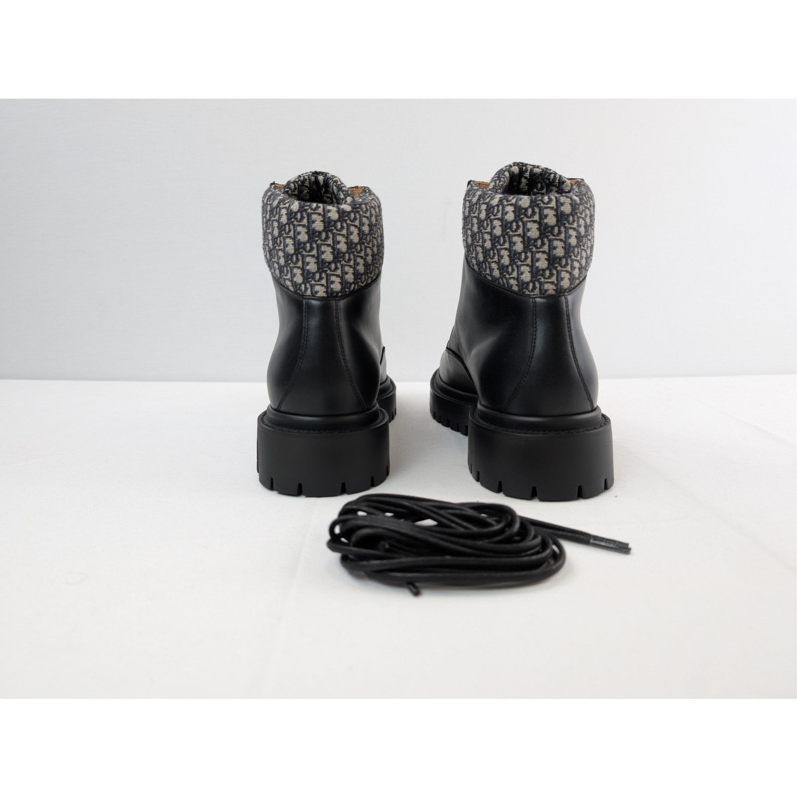 Dior o1rshd1 Oblique jacquard Explorer III Ankle Boot in black Size US 8.5 / EU 41-42 - 12 Thumbnail