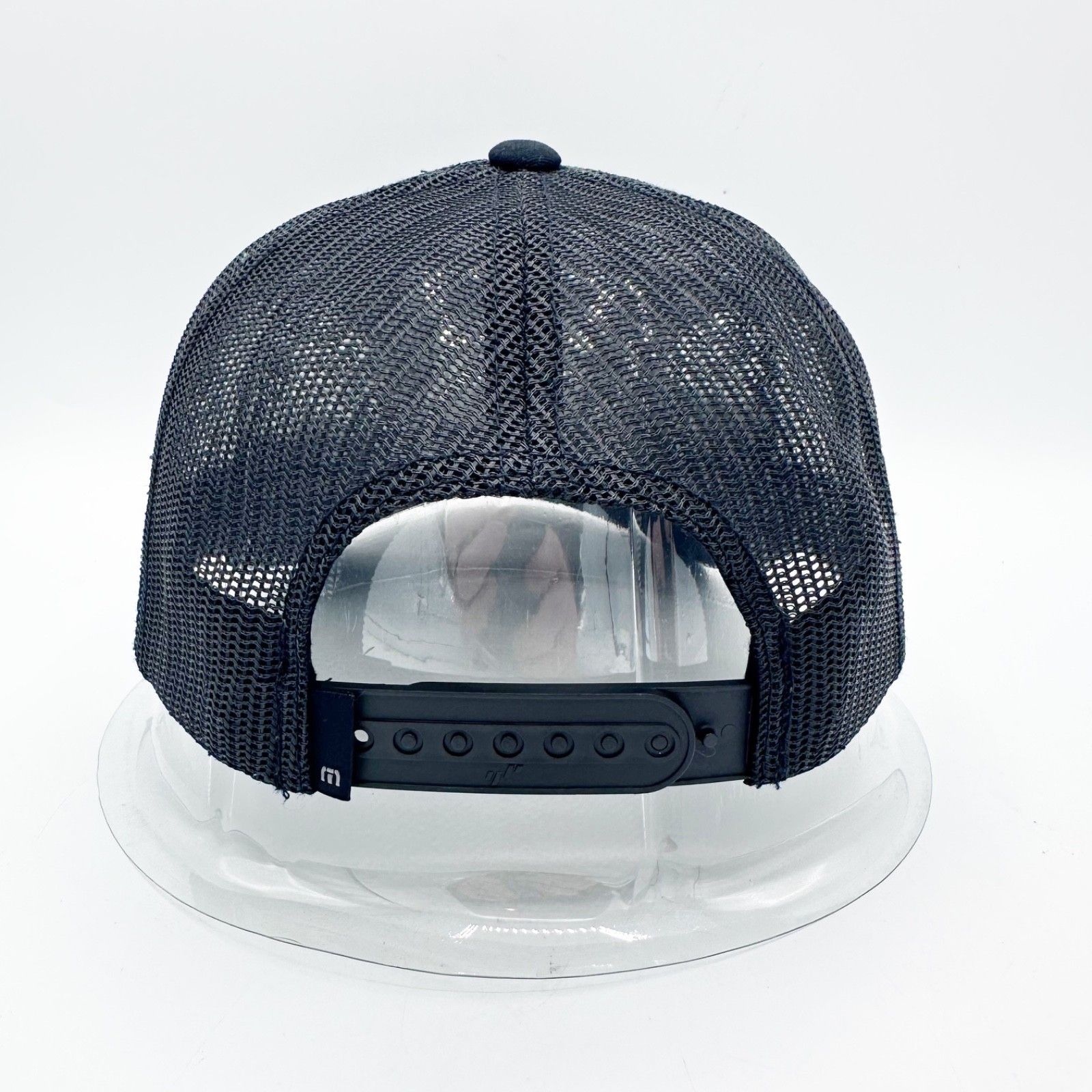 TravisMathew Travis Mathew Golf Hat Cap Snapback Black Trucker Mesh Mens Size ONE SIZE - 5 Thumbnail