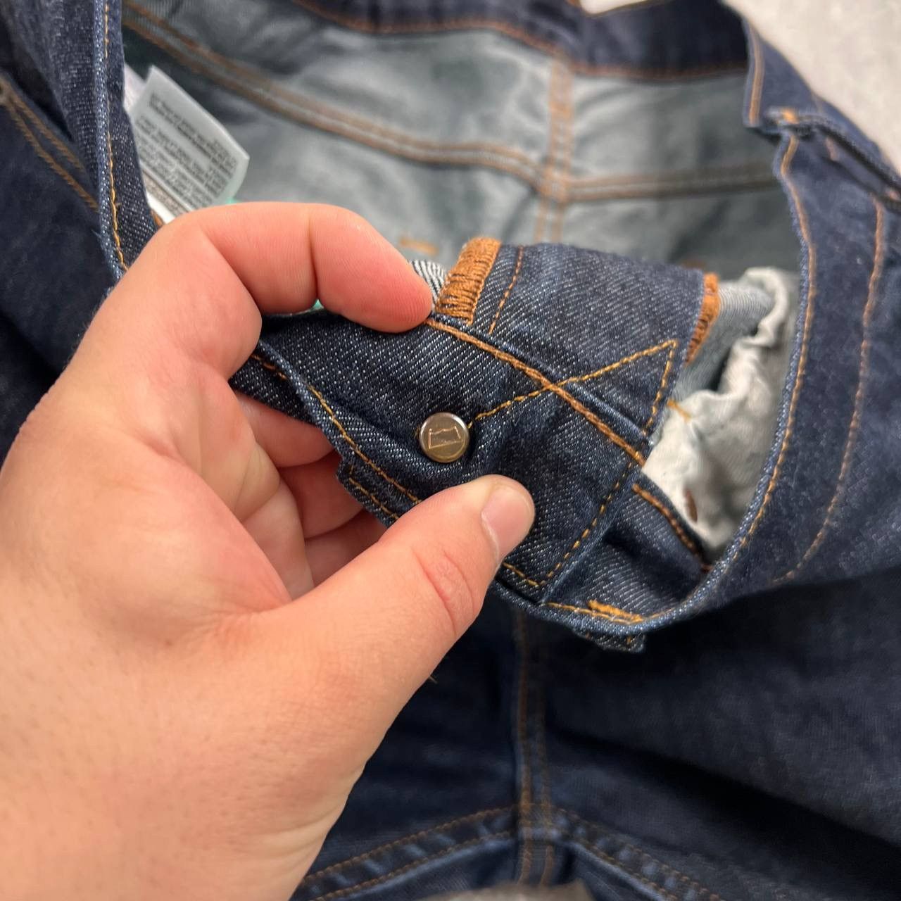 Levi's Levis 522 Commuter Slim Tapered Reflective Selvedge Jeans Size US 36 / EU 52 - 13 Thumbnail