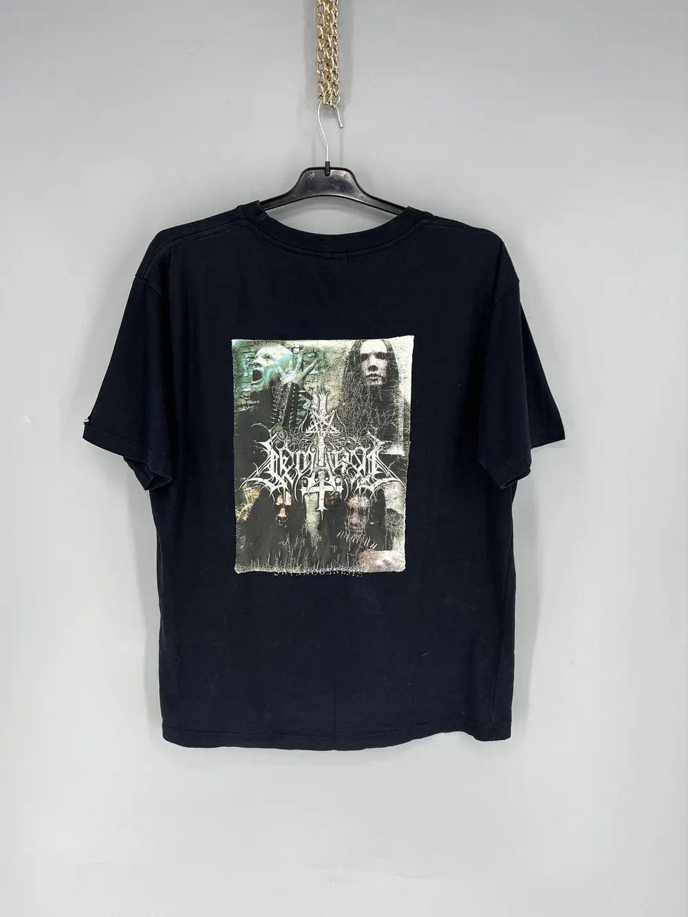 Vintage Vintage Y2K Tour Tee 90S Metal Rock Horror Face Size US XL / EU 56 / 4 - 11 Thumbnail