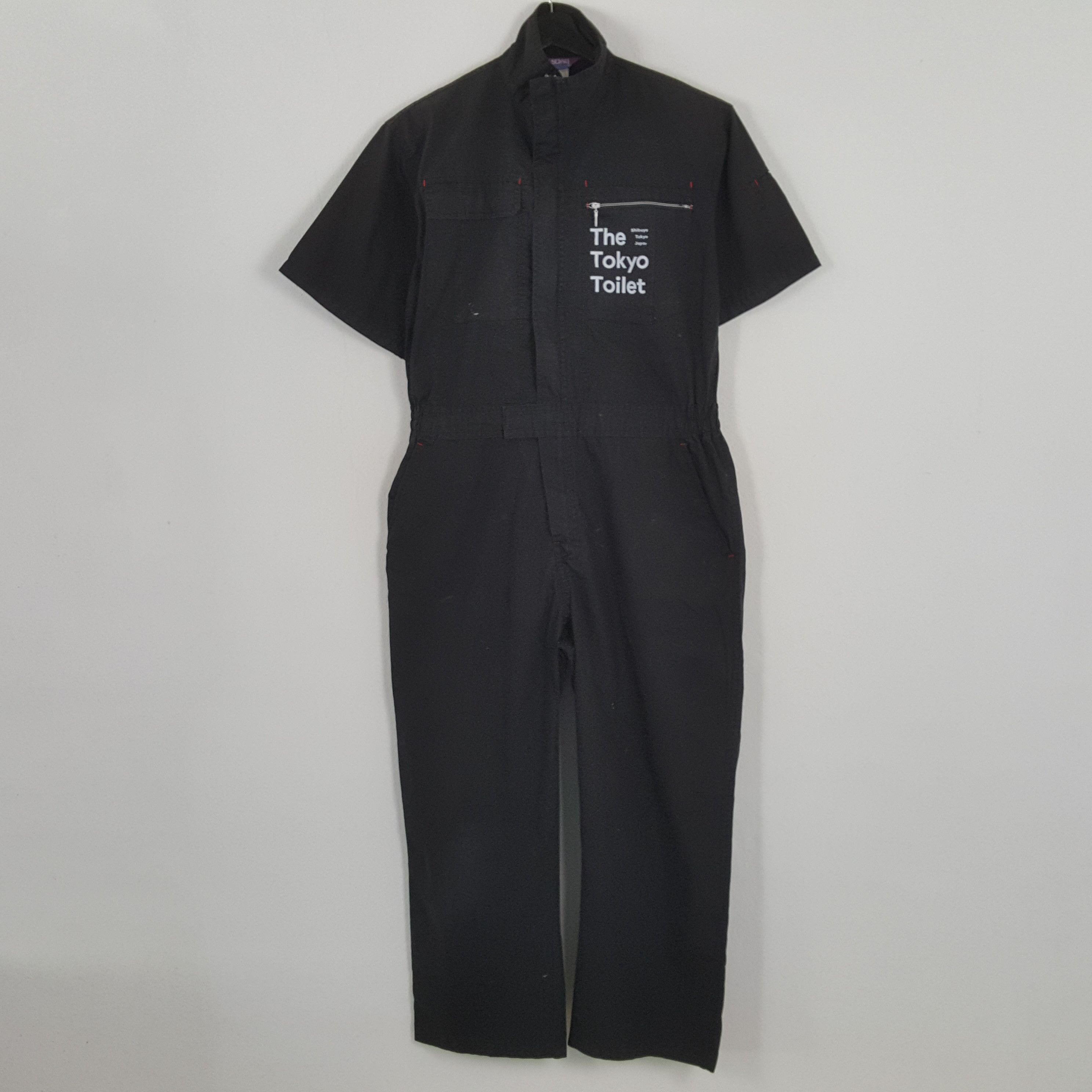 Japanese Brand × Vintage THE TOKYO TOILET Japanese Style Custom Art Coverall Jacket Size US L / EU 52-54 / 3 - 4 Thumbnail