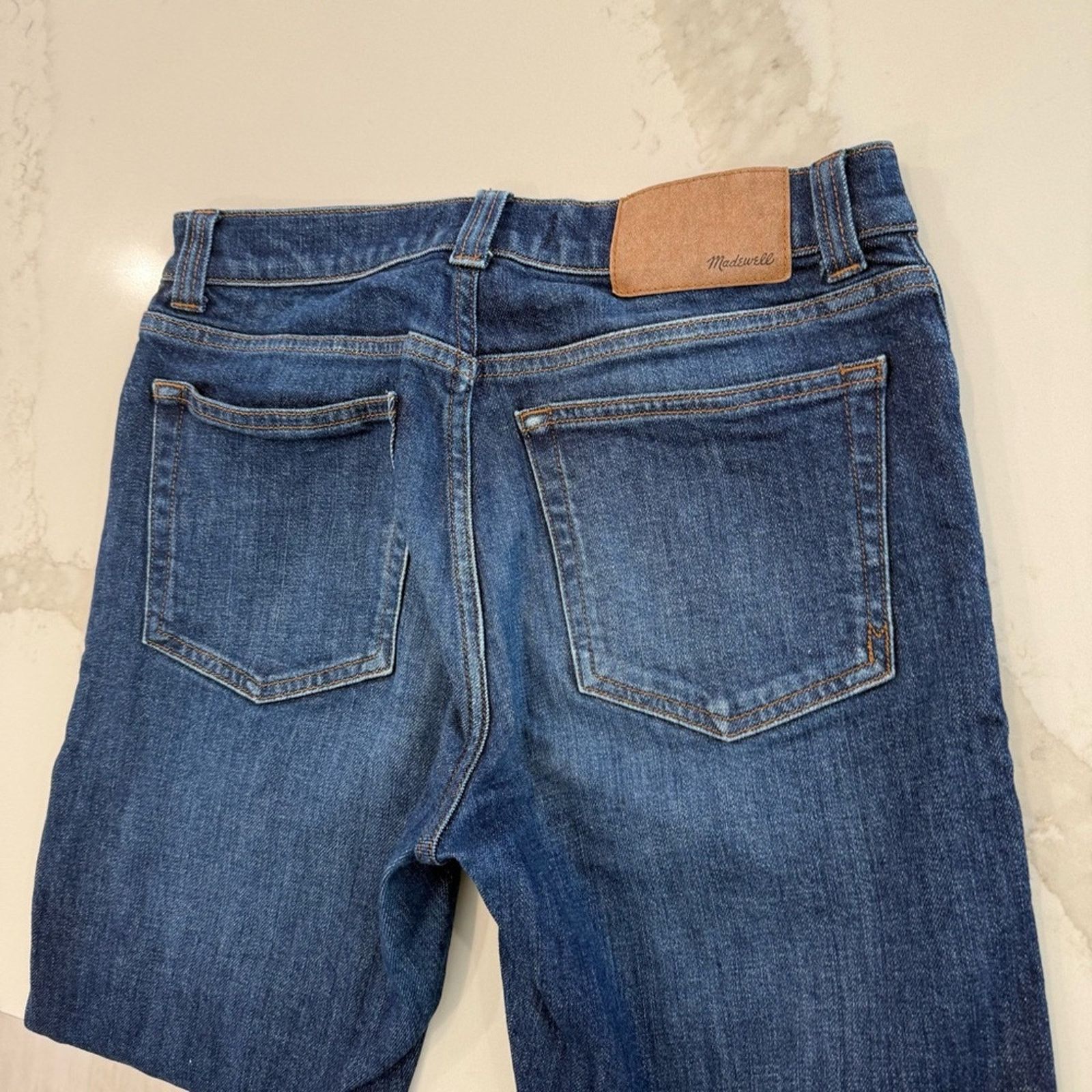 Madewell Madewell Relaxed Fit Tapered Leg Denim Jeans Mens 28x30 Blue Size US 28 / EU 44 - 7 Thumbnail