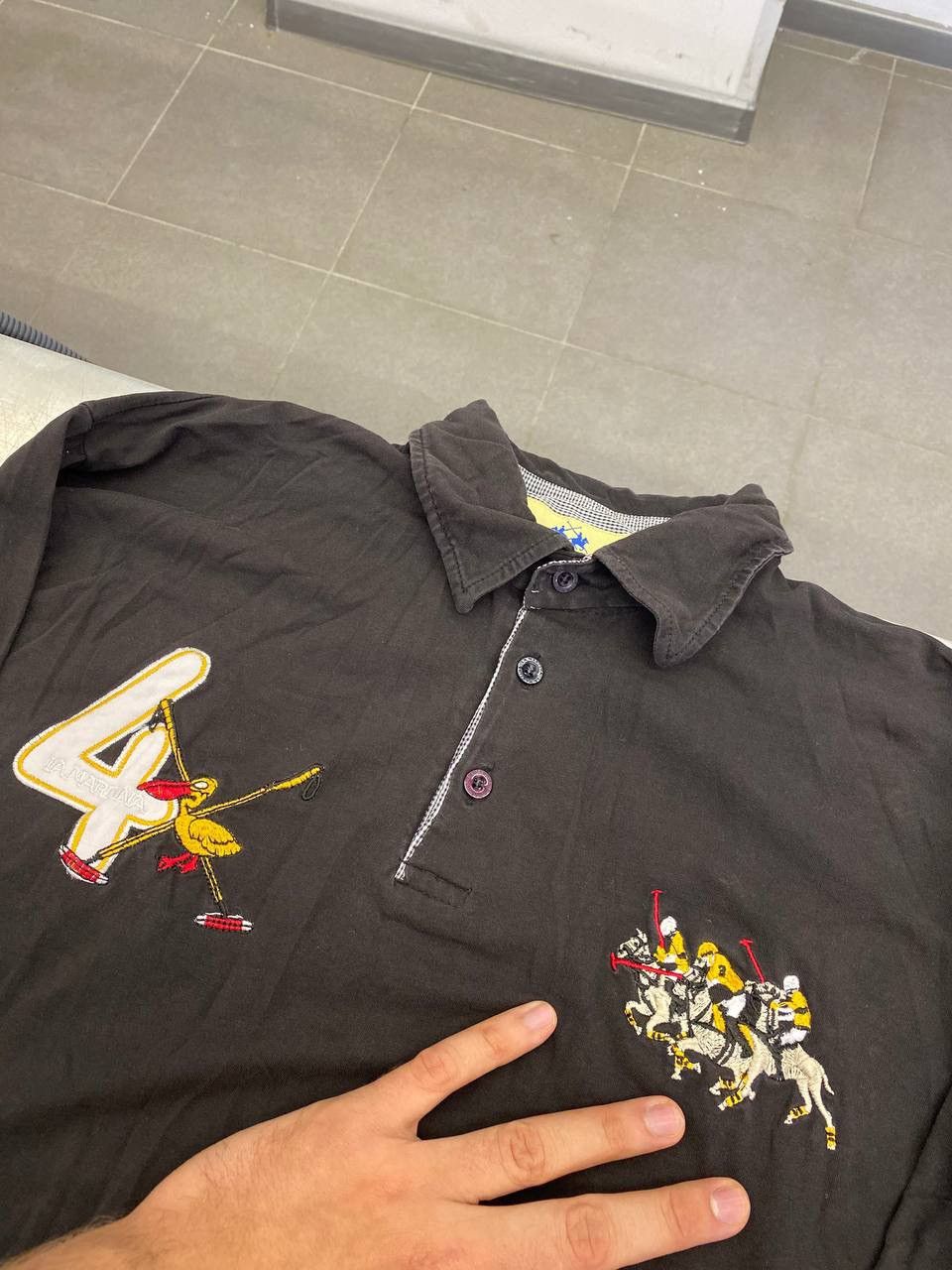 La Martina × Vintage La Martina Vintage Polo T Shirt Size US XL / EU 56 / 4 - 3 Thumbnail