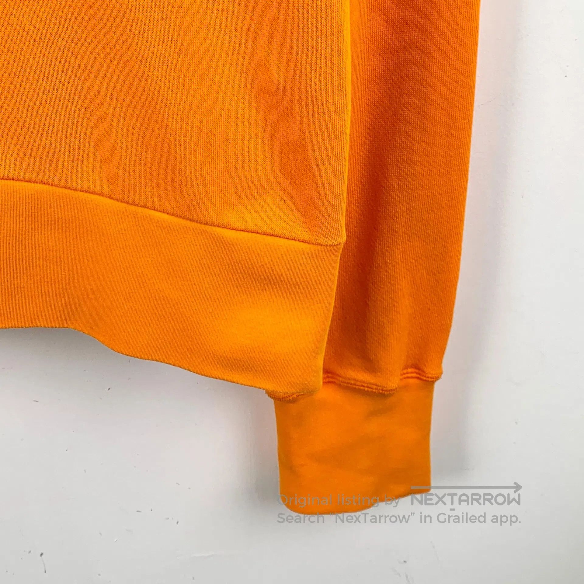 Loewe Loewe Orange Logo Letter Cotton Hooded Drawstring Long Sle Size US S / EU 44-46 / 1 - 5 Thumbnail