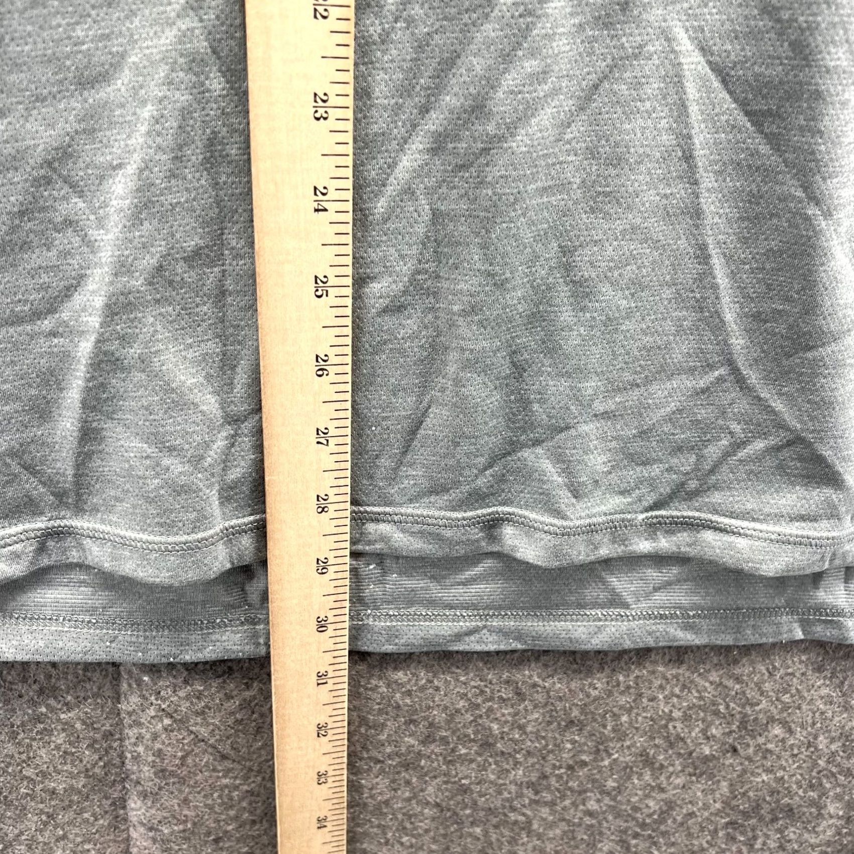 Champion Champion Shirt Mens XL Gray Short Sleeve Athletic Vapor Performance Jersey VTG Size US XL / EU 56 / 4 - 5 Thumbnail