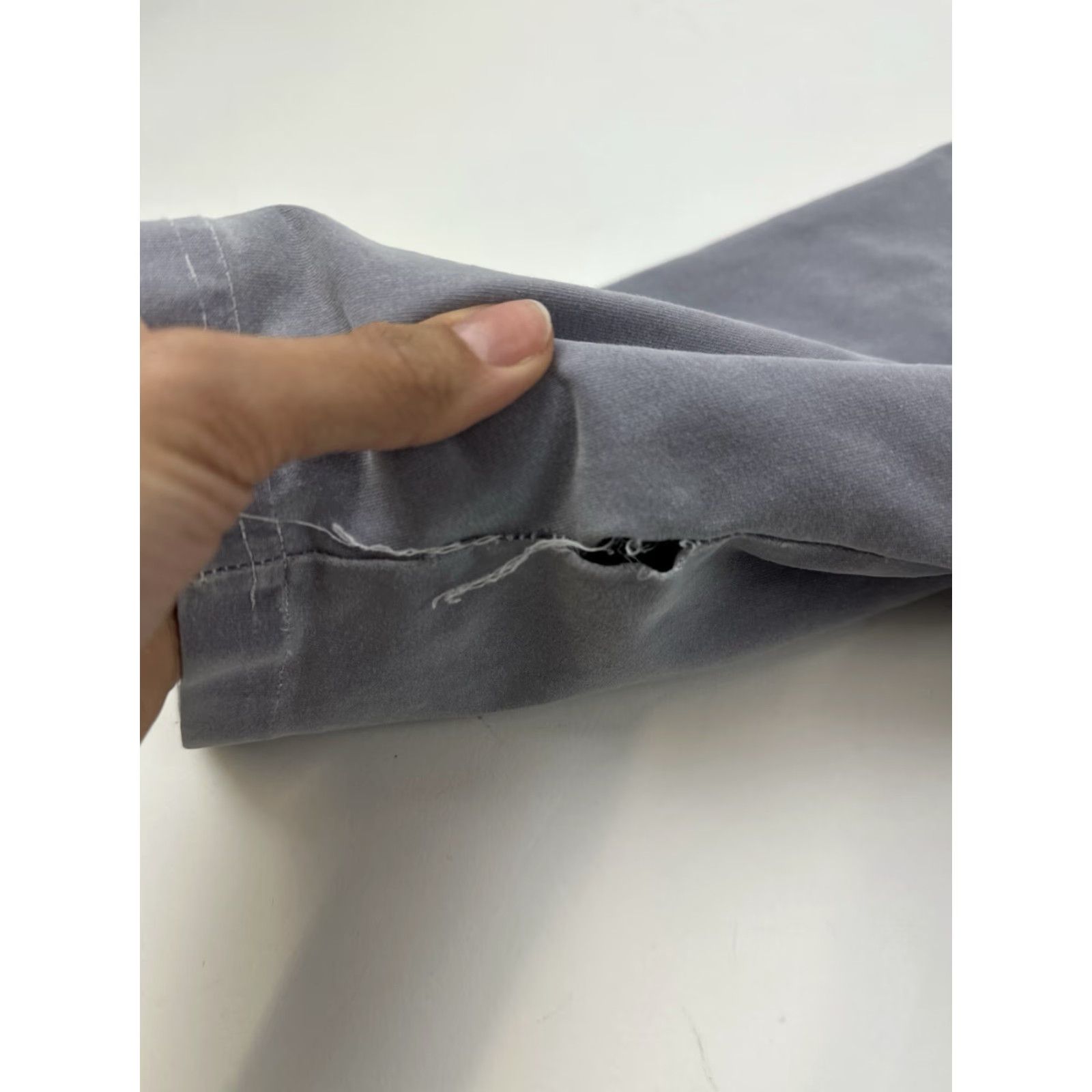 Vintage Vintage Mateüsse Dress Women’s 2X Grey Heavy Jersey Knit T Shirt USA 1X Size XXL / US 16-18 / IT 52-54 - 3 Thumbnail