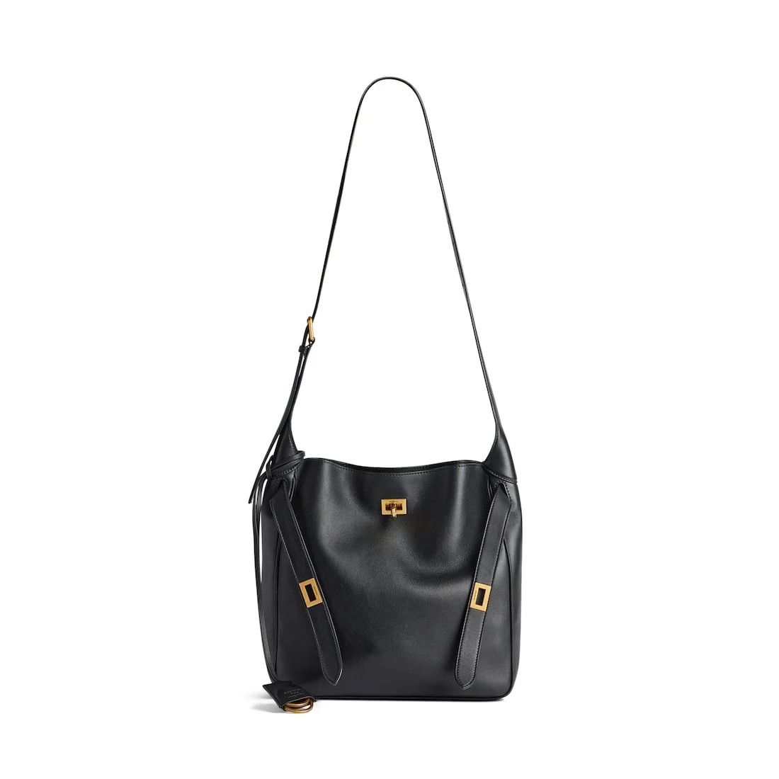 Balenciaga o1srvl11e0326 Size: OS / Bel Air Small Hobo Bag in Black Size ONE SIZE - 1 Thumbnail