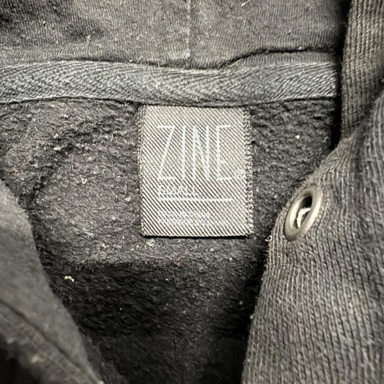 Japanese Brand × Vintage Crazy Vintage Y2K/2000s Blank Black Minimalist Essential Hoodie! Size US S / EU 44-46 / 1 - 3 Thumbnail