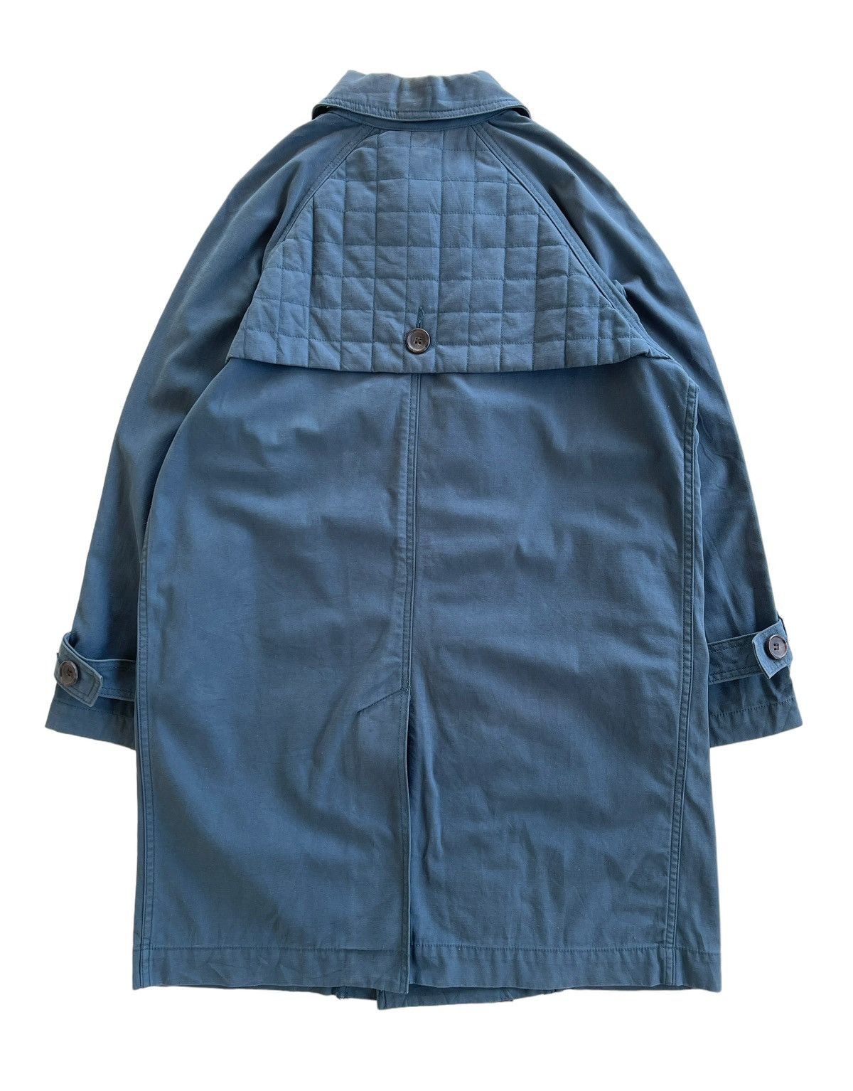 Issey Miyake Issey Miyake Ne-net Double Breast Trench Coat Size US M / EU 48-50 / 2 - 2 Thumbnail