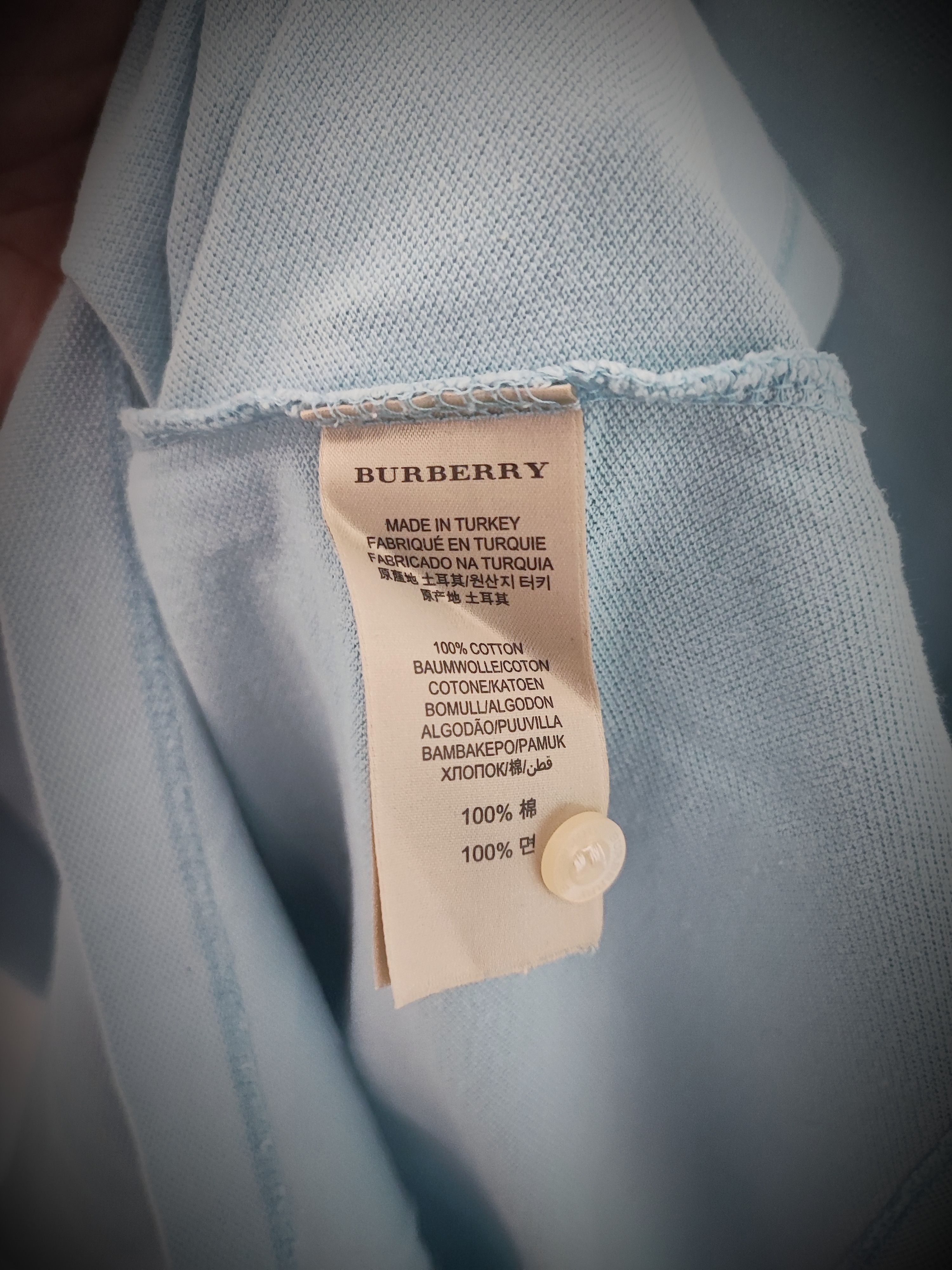 Burberry 🔥 Burberry Polo Size M🔥 Size US M / EU 48-50 / 2 - 7 Thumbnail