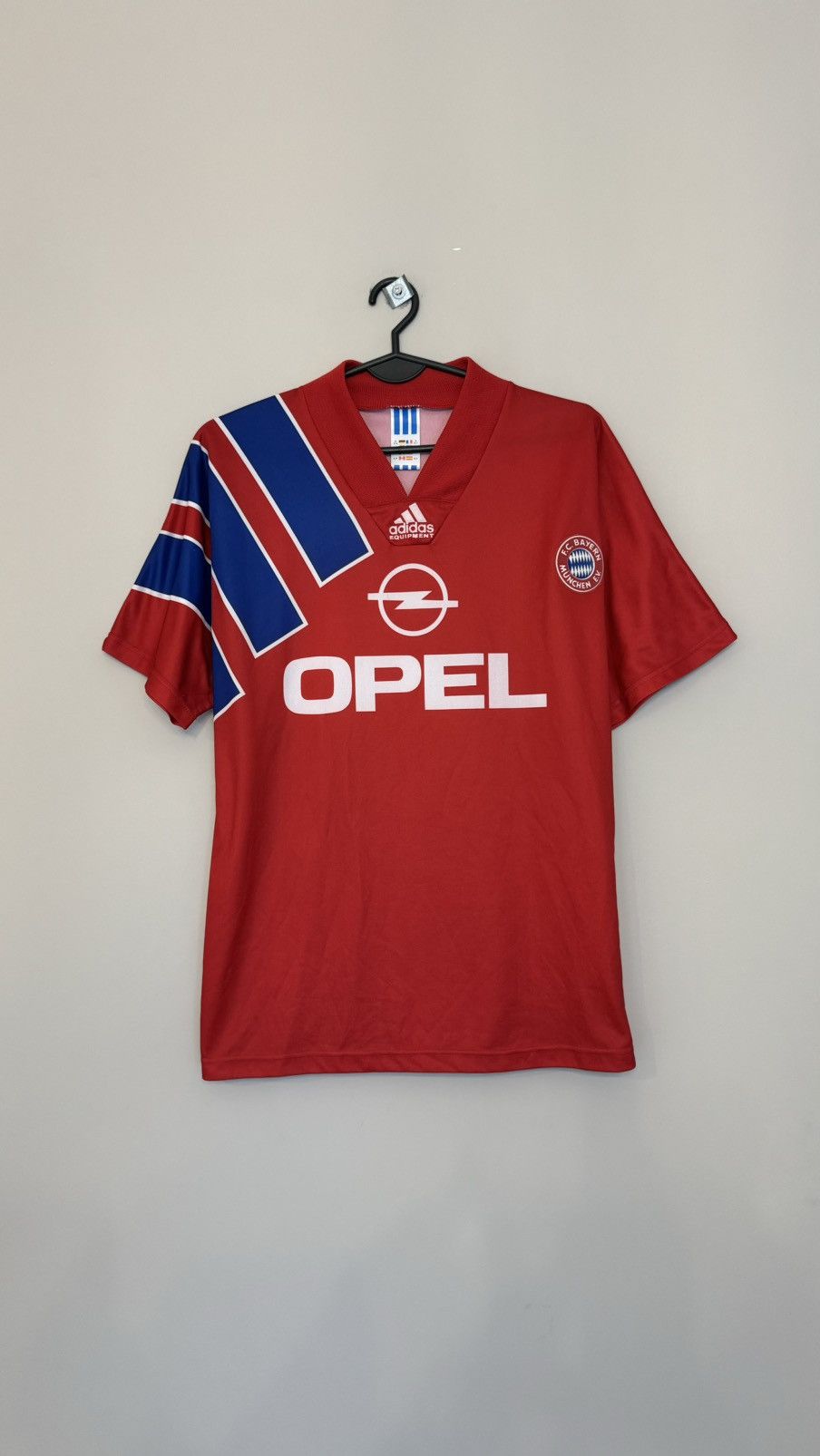 Adidas Adidas Bayern Munich 1991 1993 jersey vintage rare Size US S / EU 44-46 / 1 - 1 Thumbnail