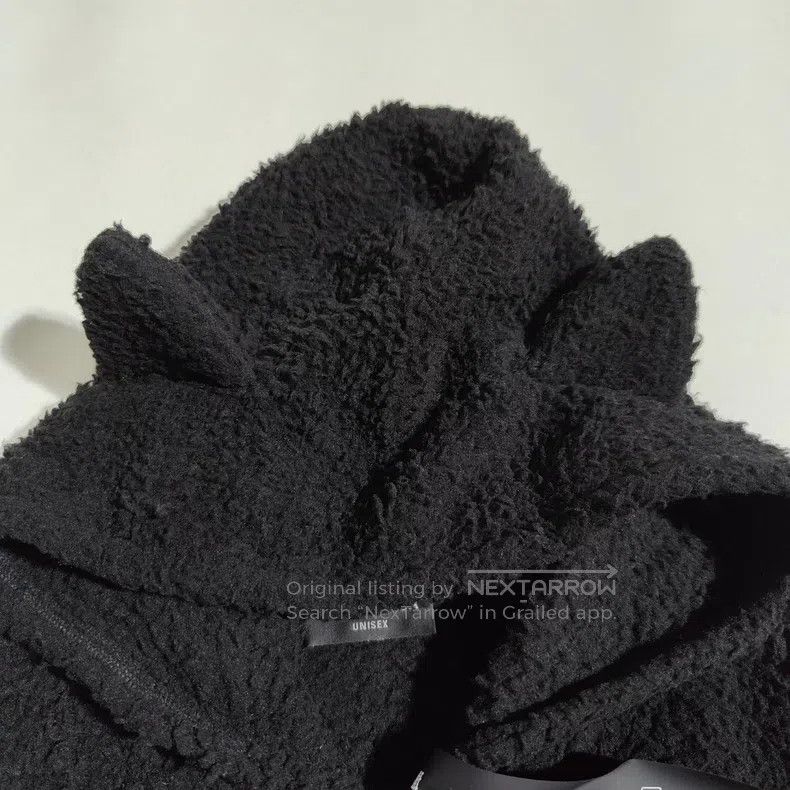 Balenciaga Balenciaga Furry Zip-up Hoodie Jacket with Ear Hood Size XS / US 0-2 / IT 36-38 - 3 Thumbnail