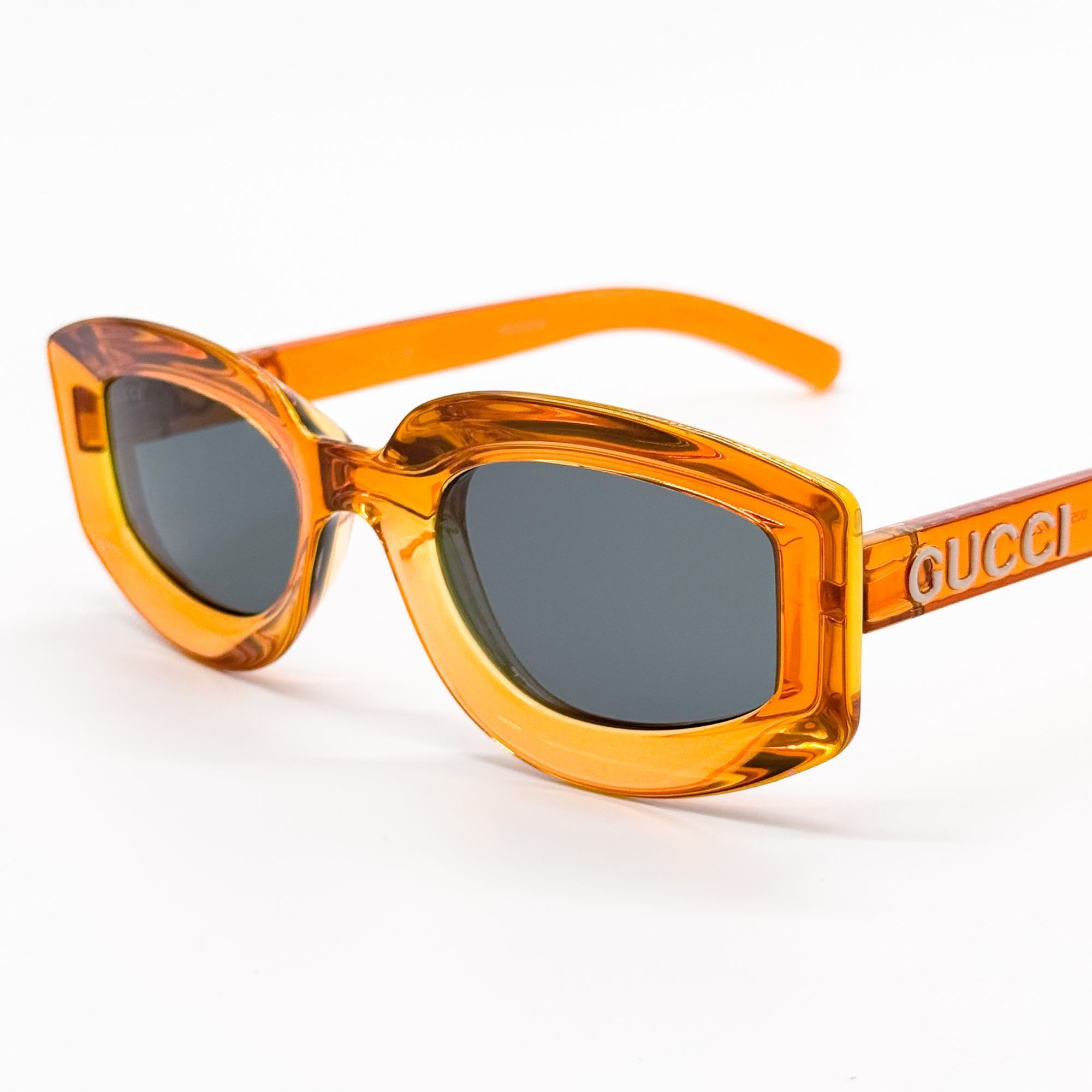 Gucci NEW GG1719S 005 GUCCI WOMEN ORANGE SUNGLASSES Size ONE SIZE - 5 Thumbnail