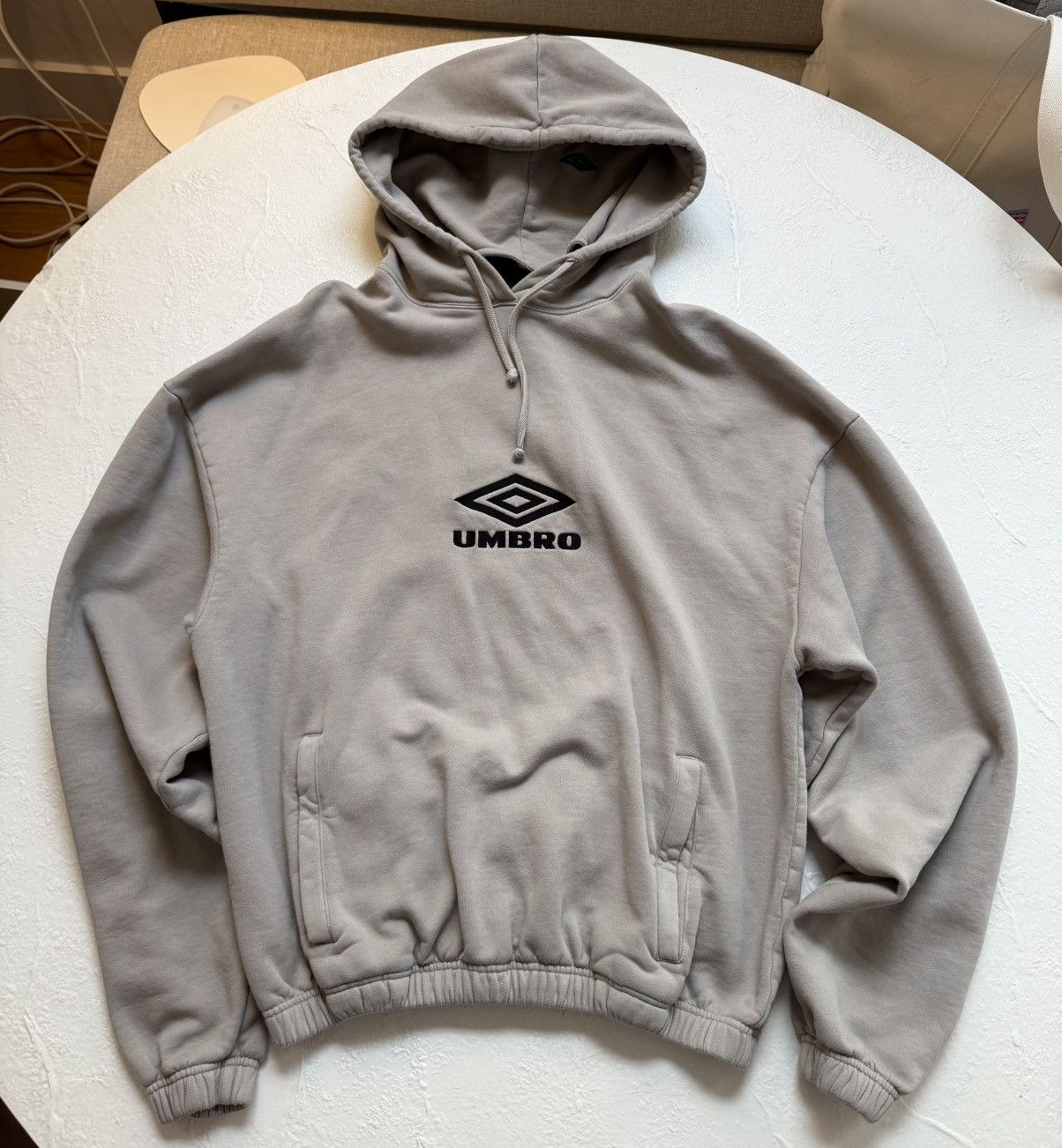 Slam Jam × Umbro Umbro x Slam Jam Destroyed Hoodie | Grailed