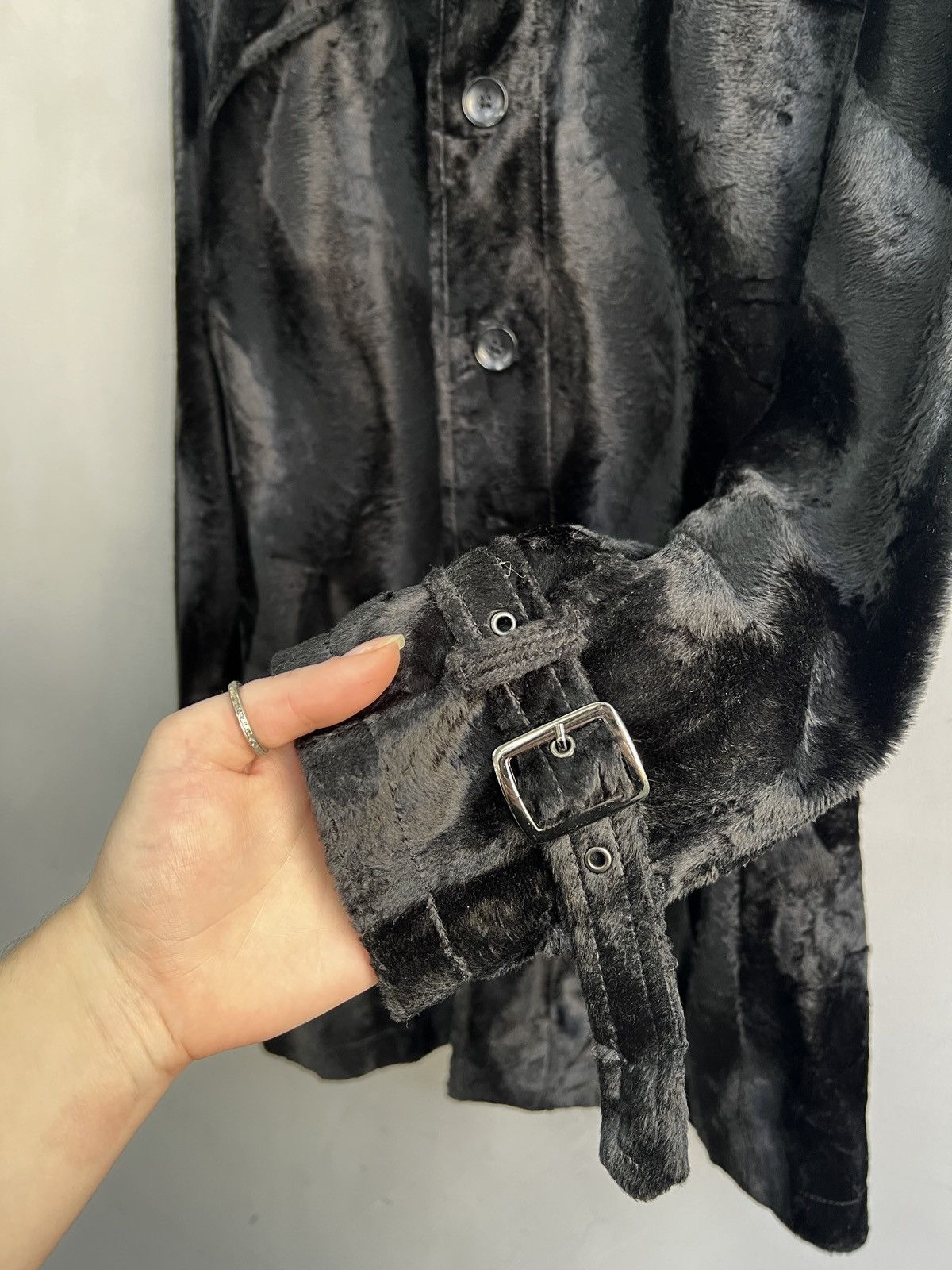 semanticdesign Fur japanese jacket hype avant garde rick owens style Size M / US 6-8 / IT 42-44 - 5 Thumbnail