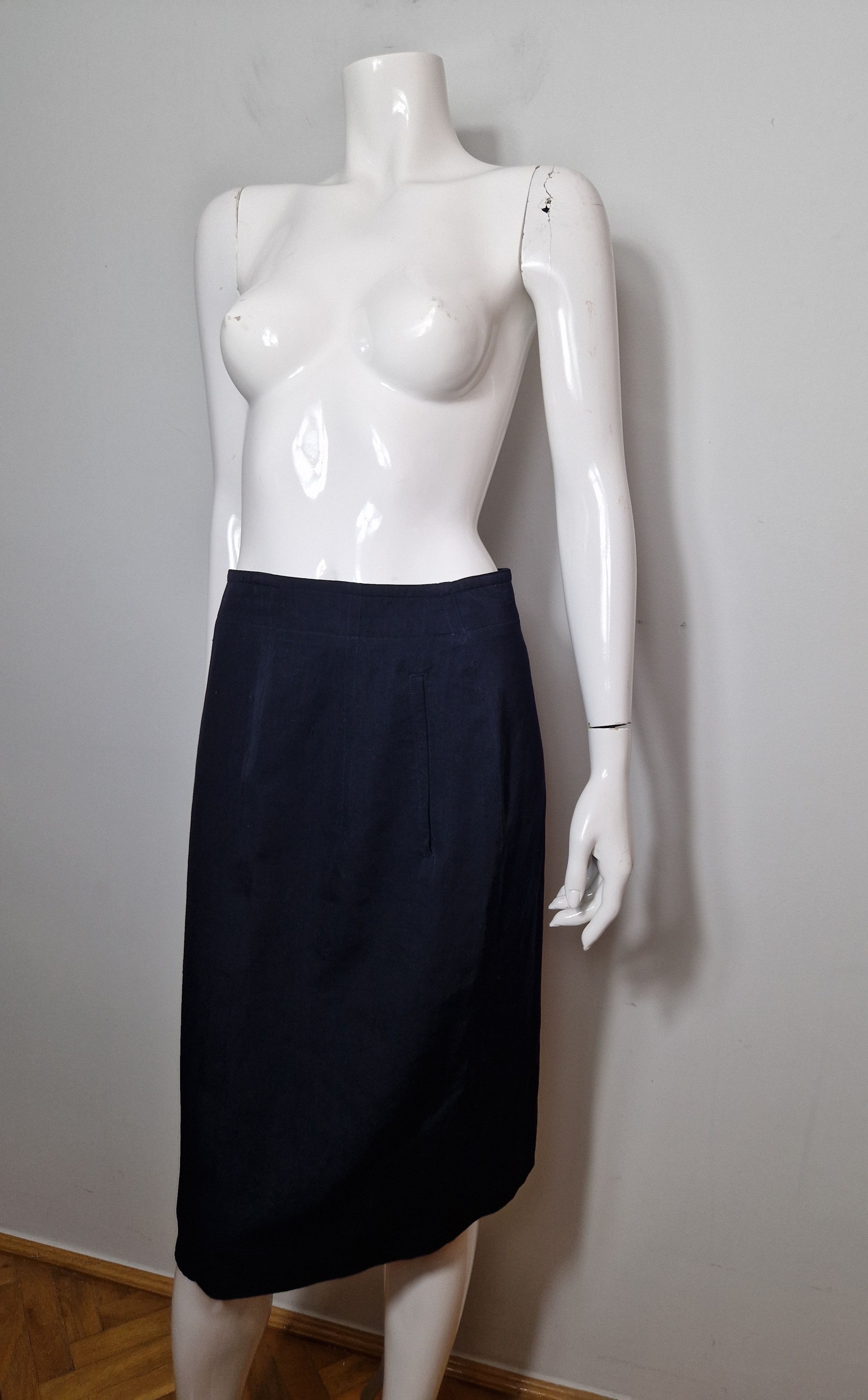 Jil Sander × Vintage Jil Sander vintage skirt Size 28" / US 6 / IT 42 - 3 Thumbnail