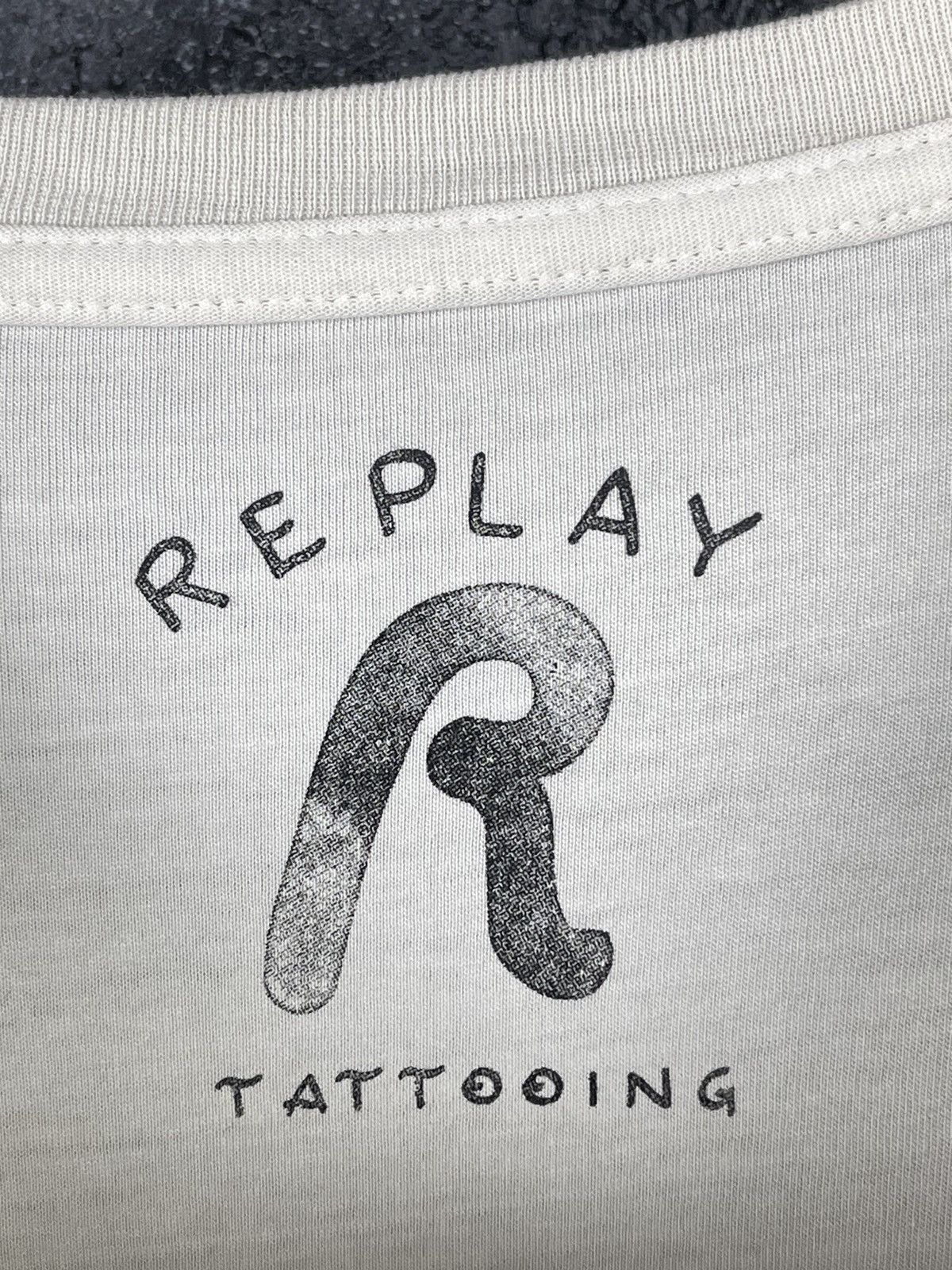 Replay Replay NWT Tattoo Old School Classic Front Logo Casual T-Shirt Men’s Size M Size US M / EU 48-50 / 2 - 6 Thumbnail