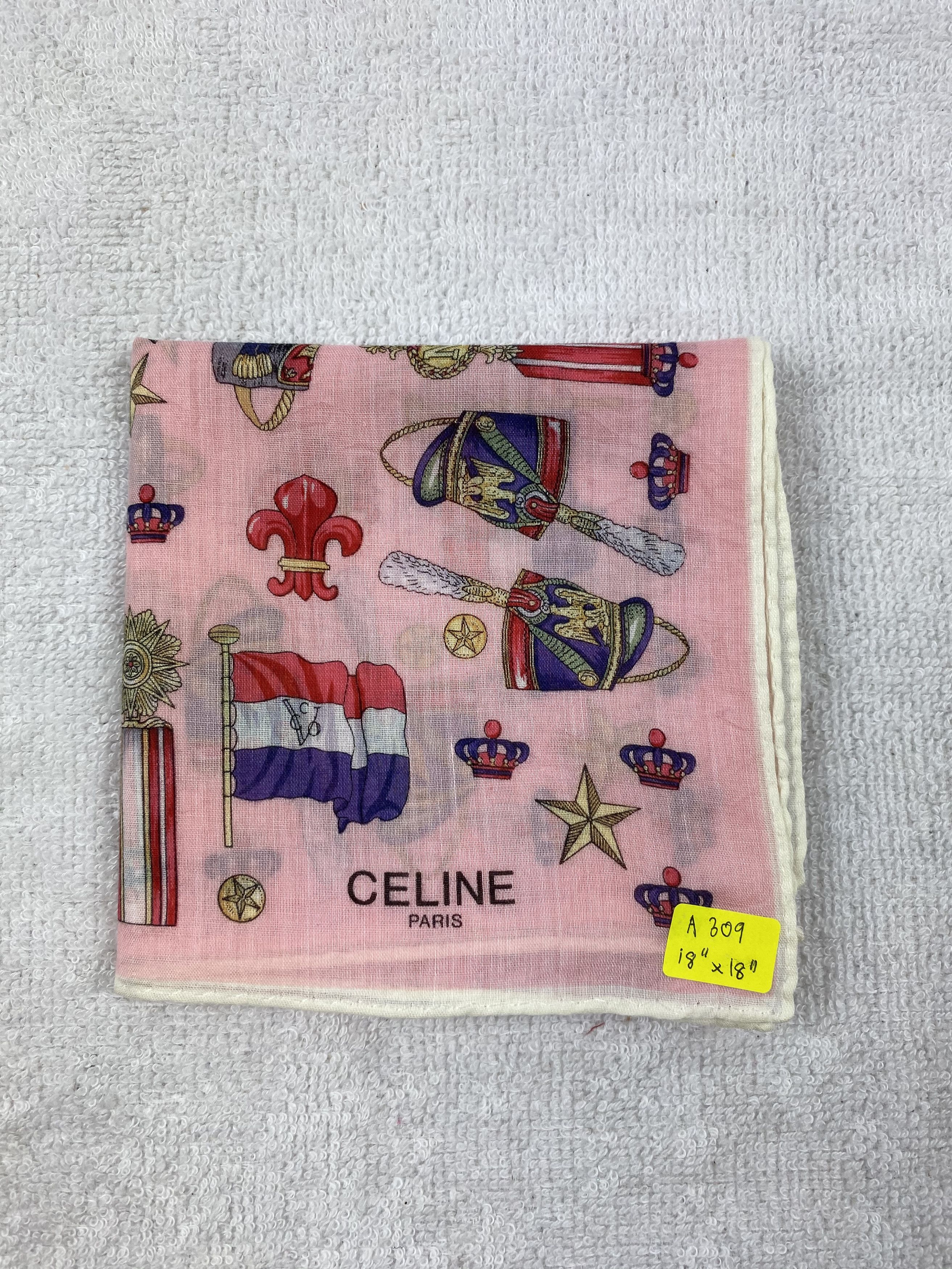 Celine Celine Handkerchief / Bandana / Neckerchief Size ONE SIZE - 6 Thumbnail