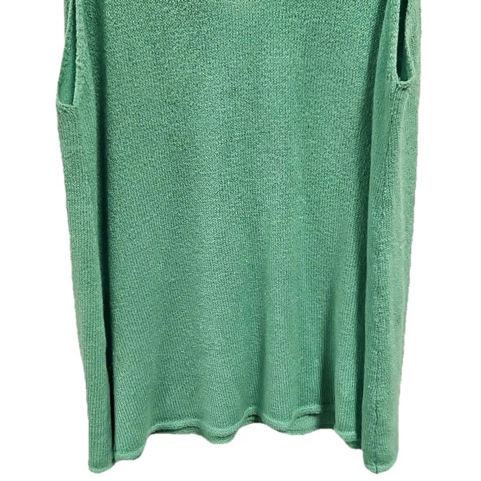 Wrangler VINTAGE Wrangler Retro Knit Tank Top Womens XL Green V-Neck Sleeveless Casual Western Cami Pullover Knit Cami Size XL / US 12-14 / IT 48-50 - 7 Thumbnail