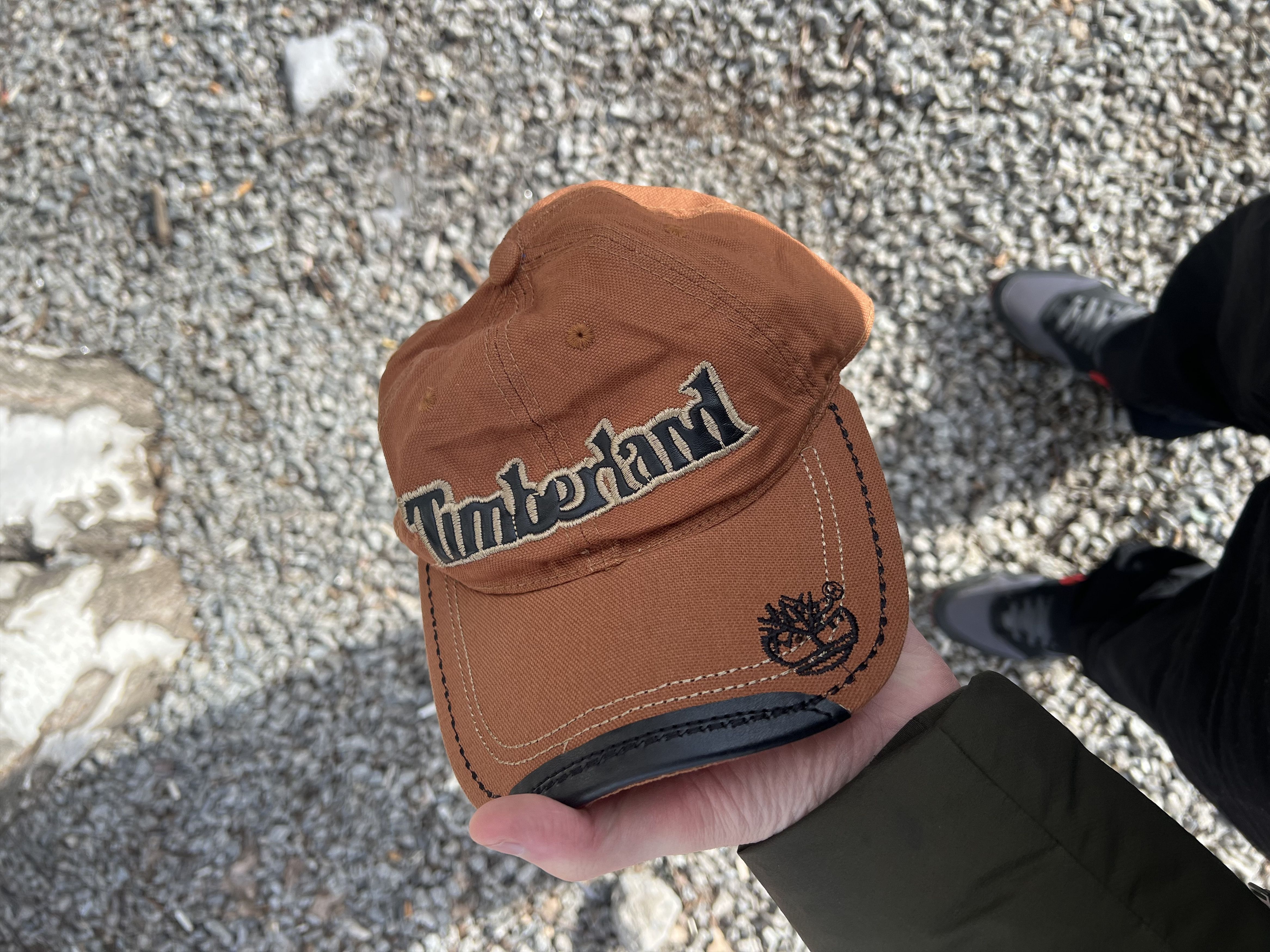 Timberland VINTAGE TIMBERLAND RETRO CAP BIG LOGO DESIGNER USA Y2K 90s Size ONE SIZE - 3 Thumbnail