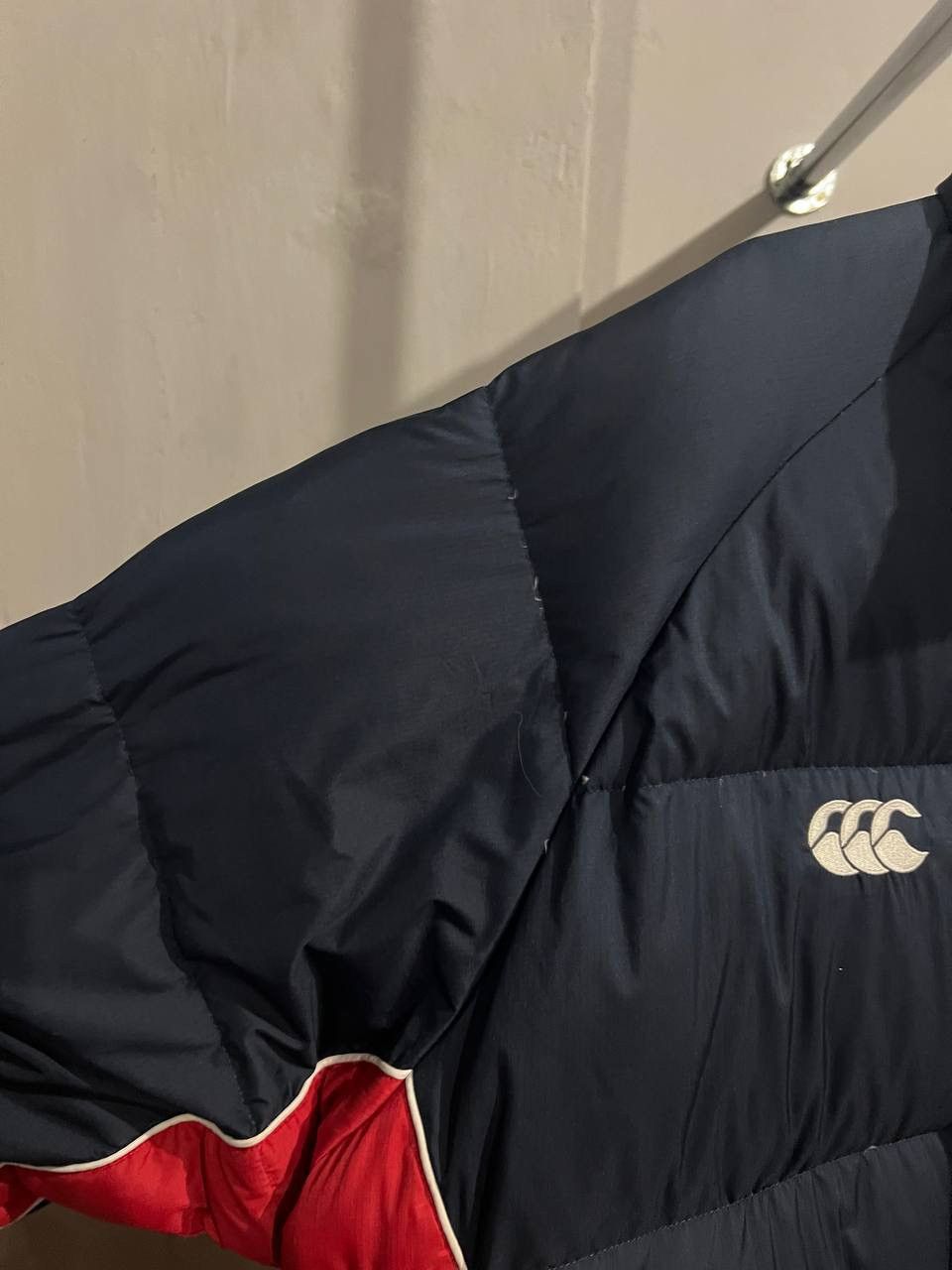 Canterbury of New Zealand 2002/03 CALDY RFC WORLD TEAM OF THE YEAR RUGBY PUFFER JACKET Size US XXL / EU 58 / 5 - 10 Thumbnail