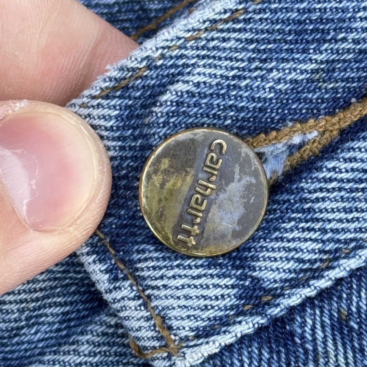Carhartt × Vintage Crazy Vintage Y2K Carhartt Relaxed Fit Jeans 40x30 Denim Size US 40 / EU 56 - 14 Thumbnail