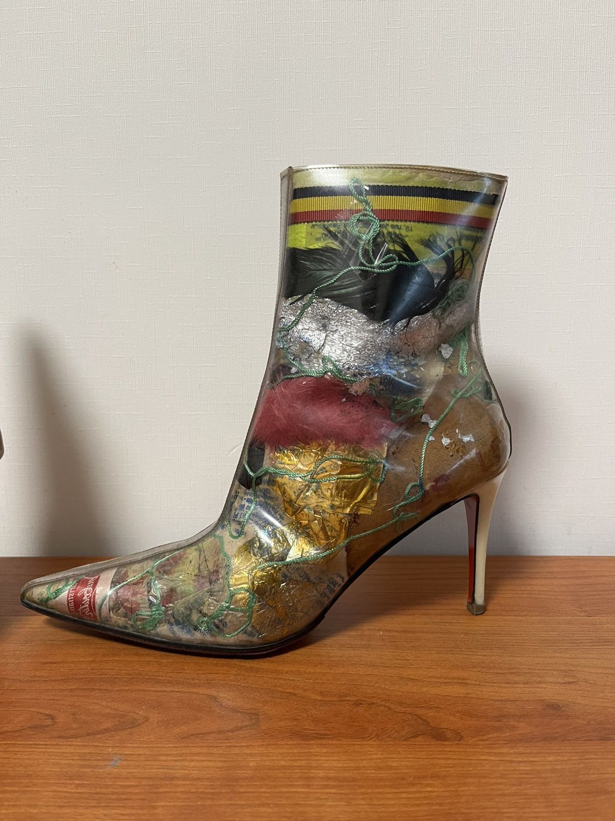 Christian Louboutin × Vintage Christian Louboutin Trash Boots 2012 Icon Size US 7 / IT 37 - 5 Thumbnail