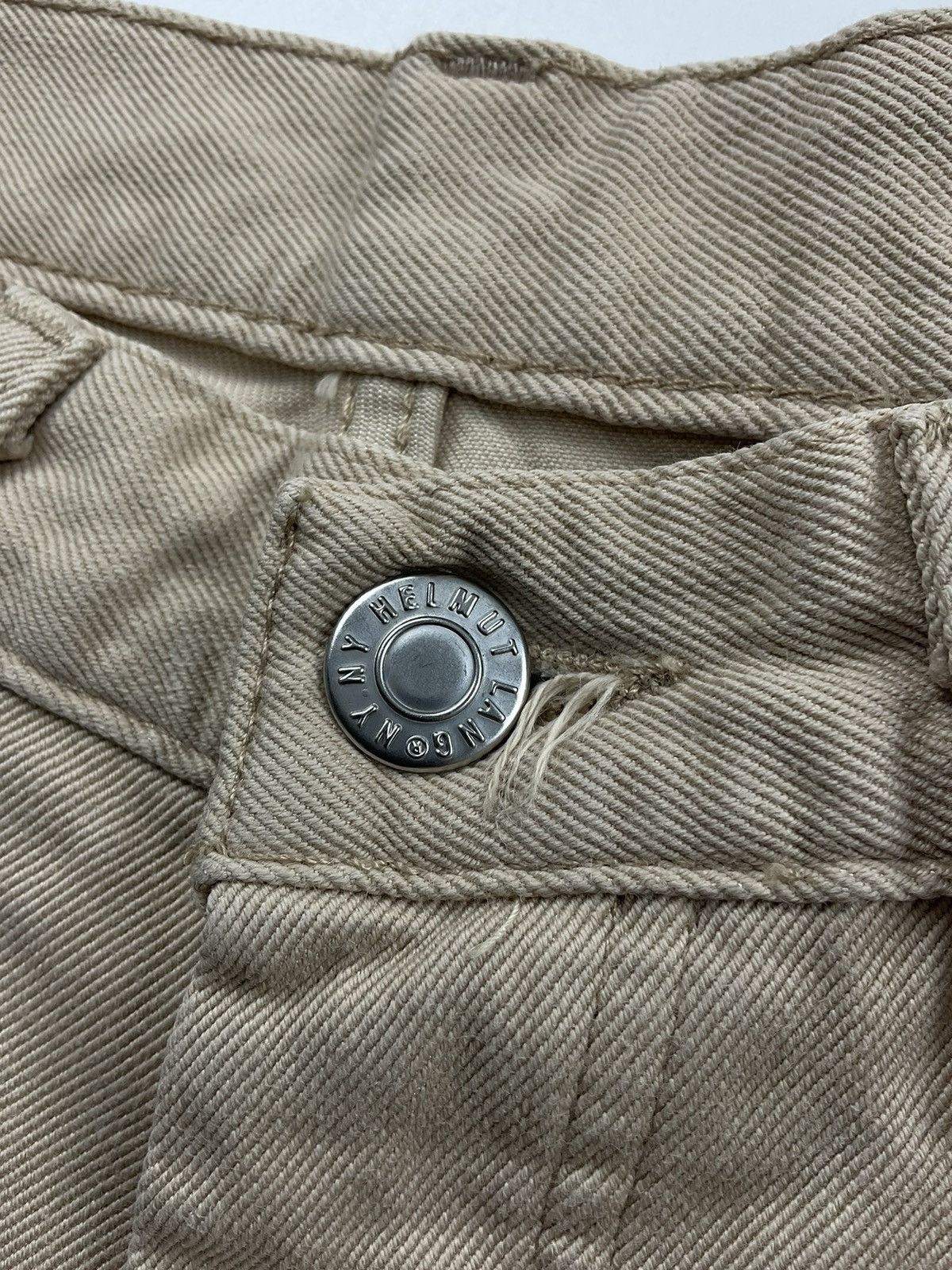 Helmut Lang Helmut Lang Raw Silk Denim Size US 28 / EU 44 - 11 Thumbnail
