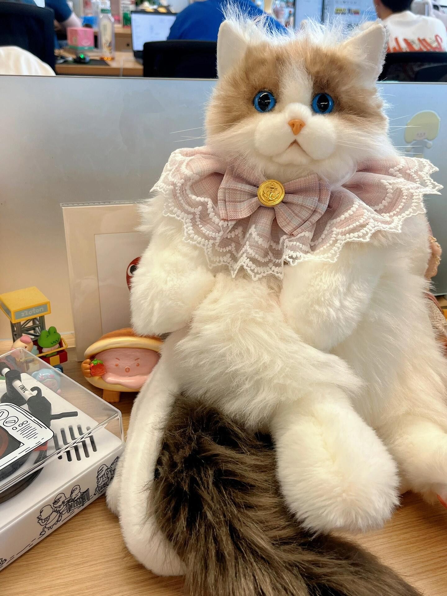 Japanese Brand Ragdoll Backpack Kitten Plush Doll Size ONE SIZE - 3 Thumbnail