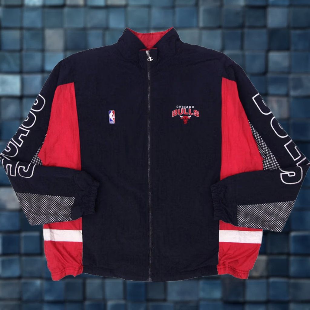Champion × Nike × Vintage Vintage Chicago Bulls Jordan WarmUp Set