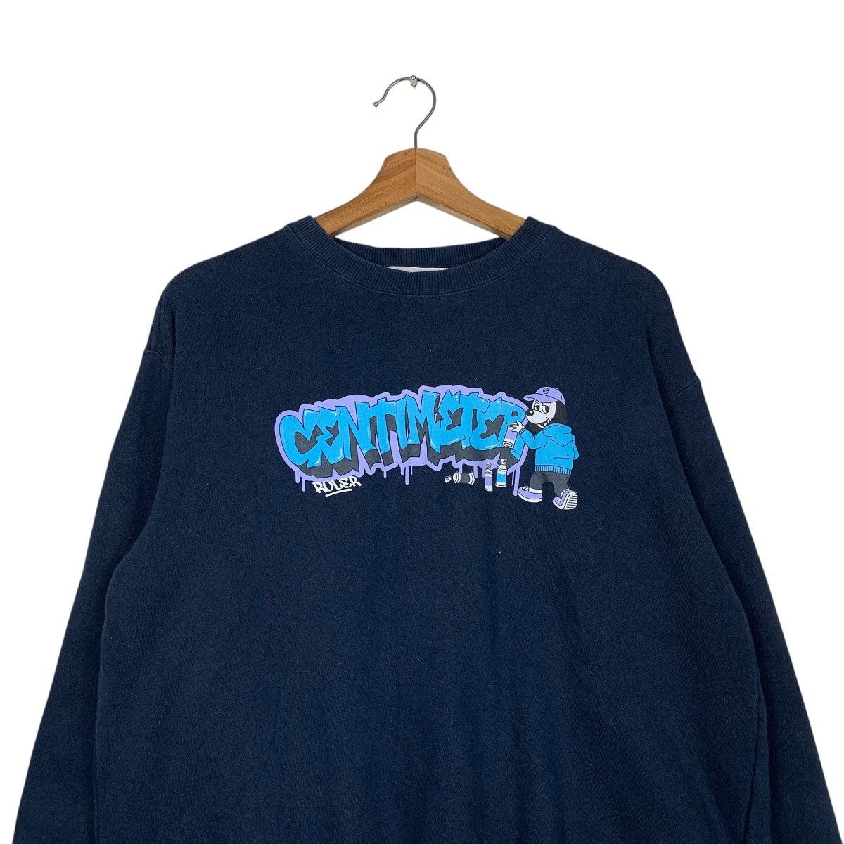 Japanese Brand Japanese Brand Centimeter Ruler Sweatshirt Size US M / EU 48-50 / 2 - 2 Thumbnail