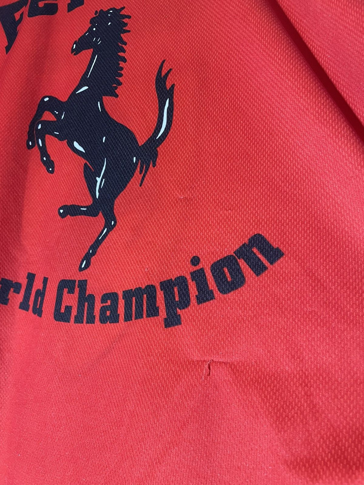 Ferrari × Vintage Ferrari racing vintage polo shirt 90s Size US XL / EU 56 / 4 - 15 Thumbnail