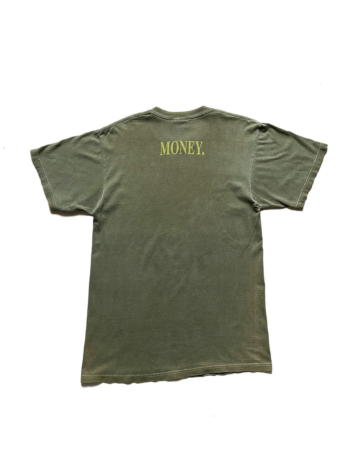 Vintage 90s Vintage Money OG Green Skateboard T-Shirt Size US M / EU 48-50 / 2 - 2 Thumbnail