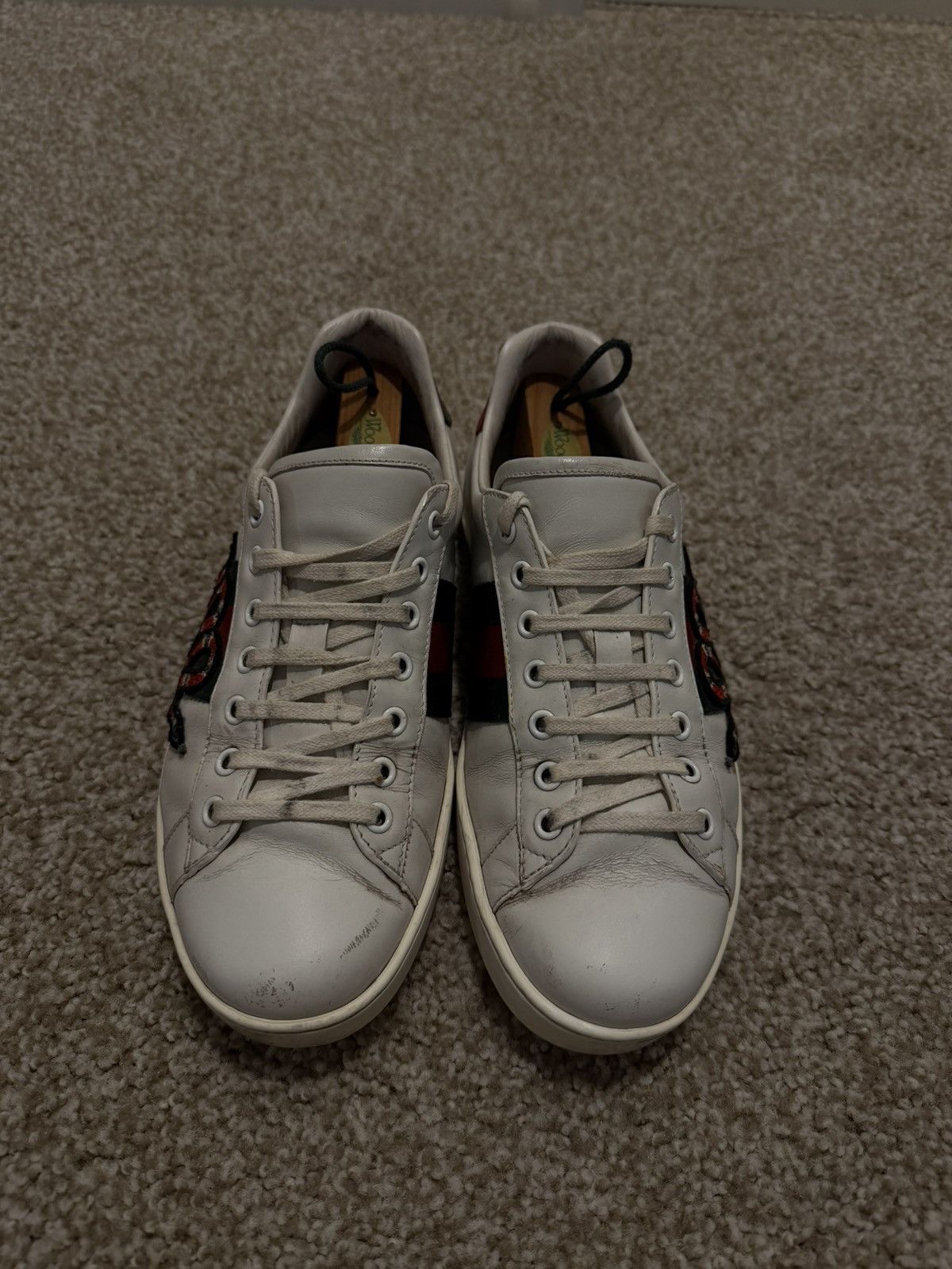 Gucci Gucci Snake Ace Sneakers Size US 8 / EU 41 - 2 Thumbnail