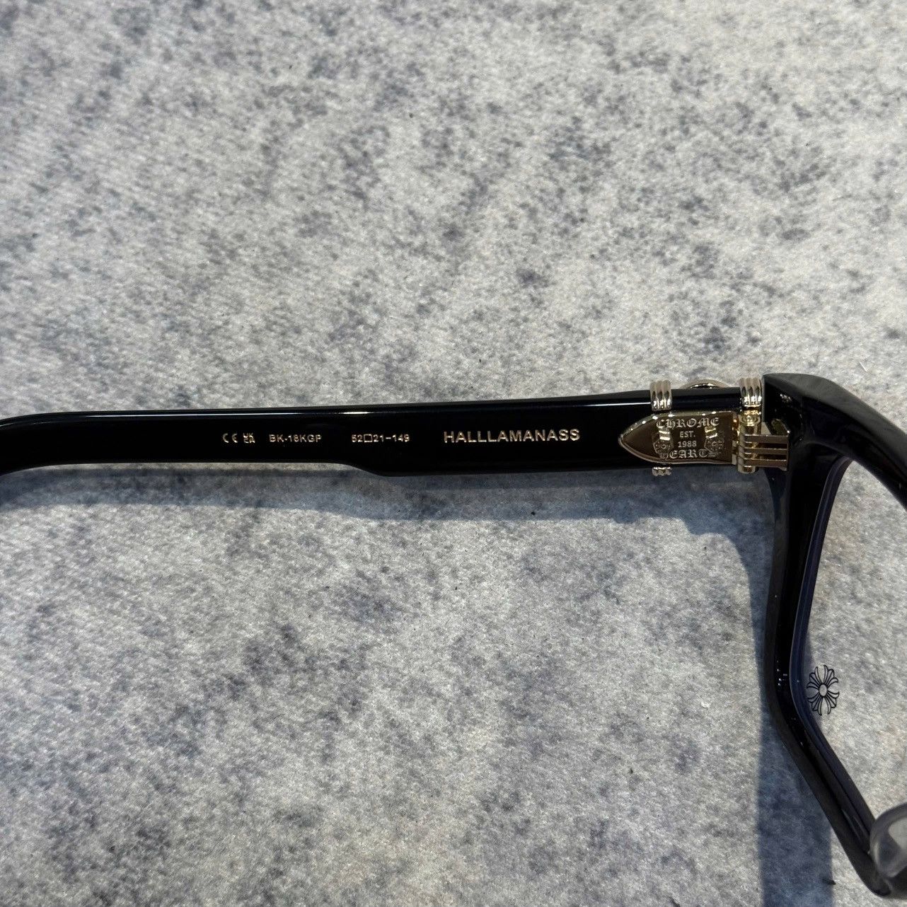 Chrome Hearts CHROME HEARTS HALLLAMANASS BLACK/18KGP Size ONE SIZE - 5 Thumbnail
